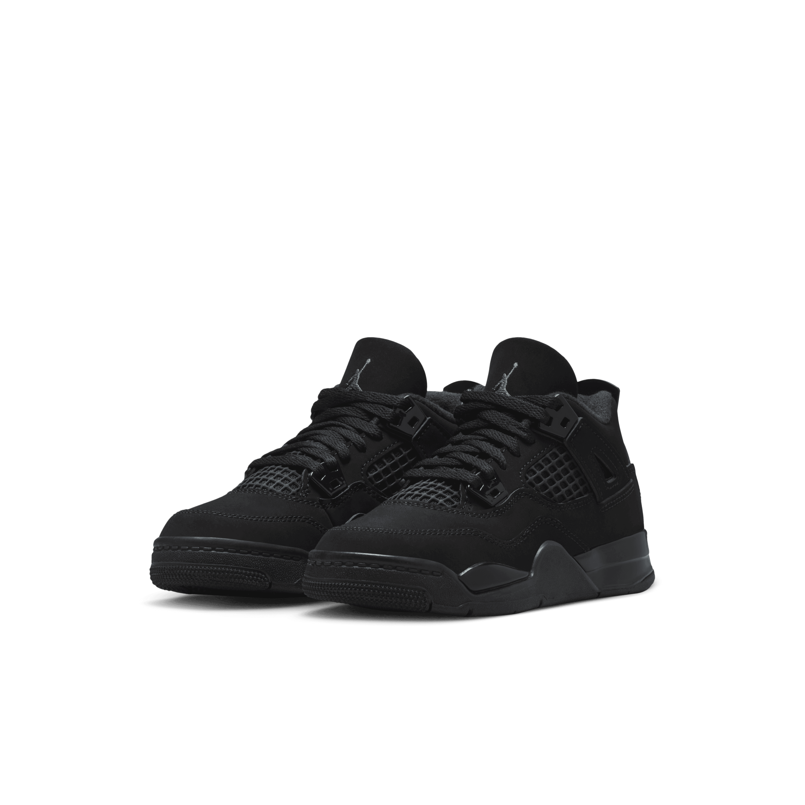 Kid's Air Jordan 4 Retro "Black Cat" Pre School Jordan - Tops and Bottoms USA