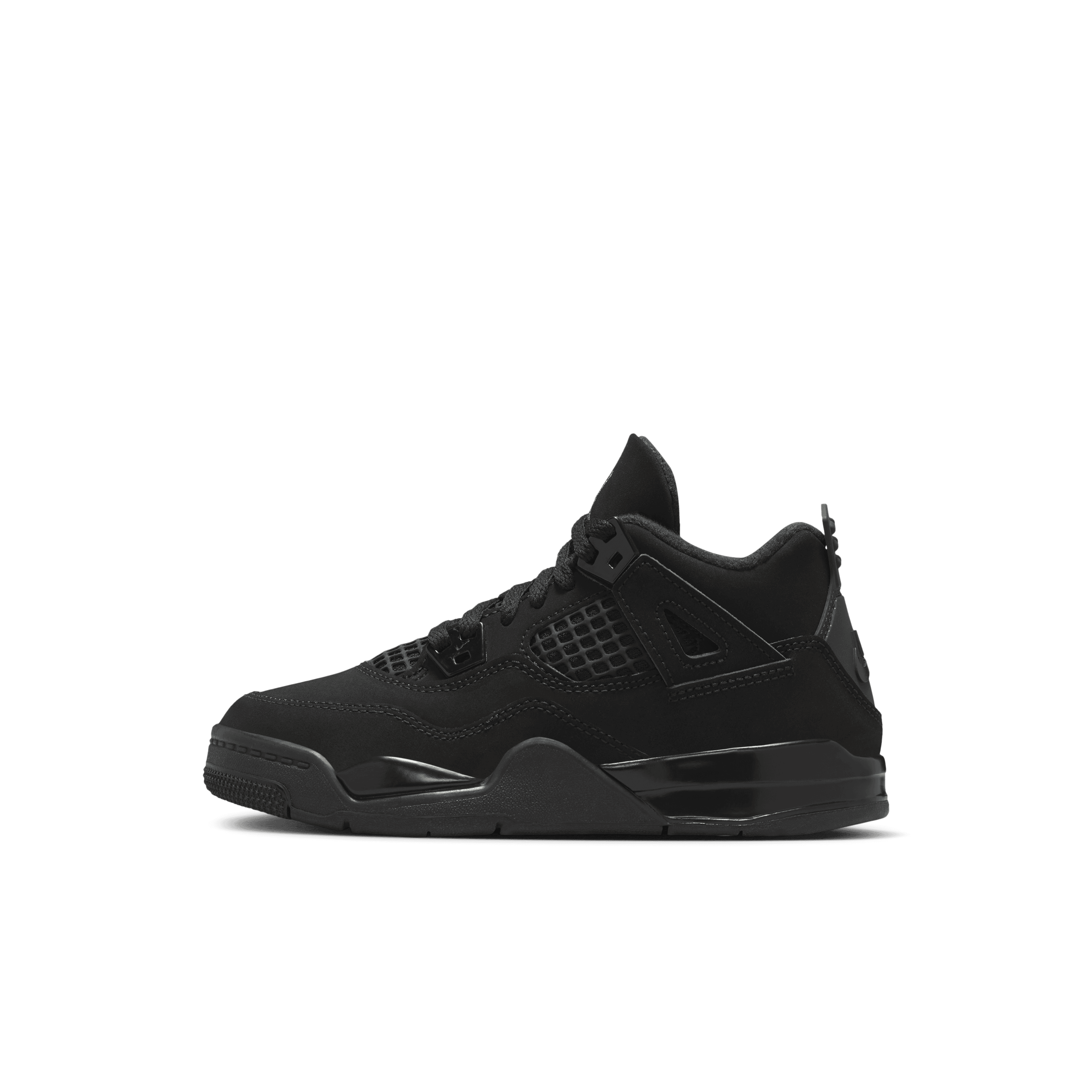 Kid's Air Jordan 4 Retro "Black Cat" Pre School Jordan - Tops and Bottoms USA