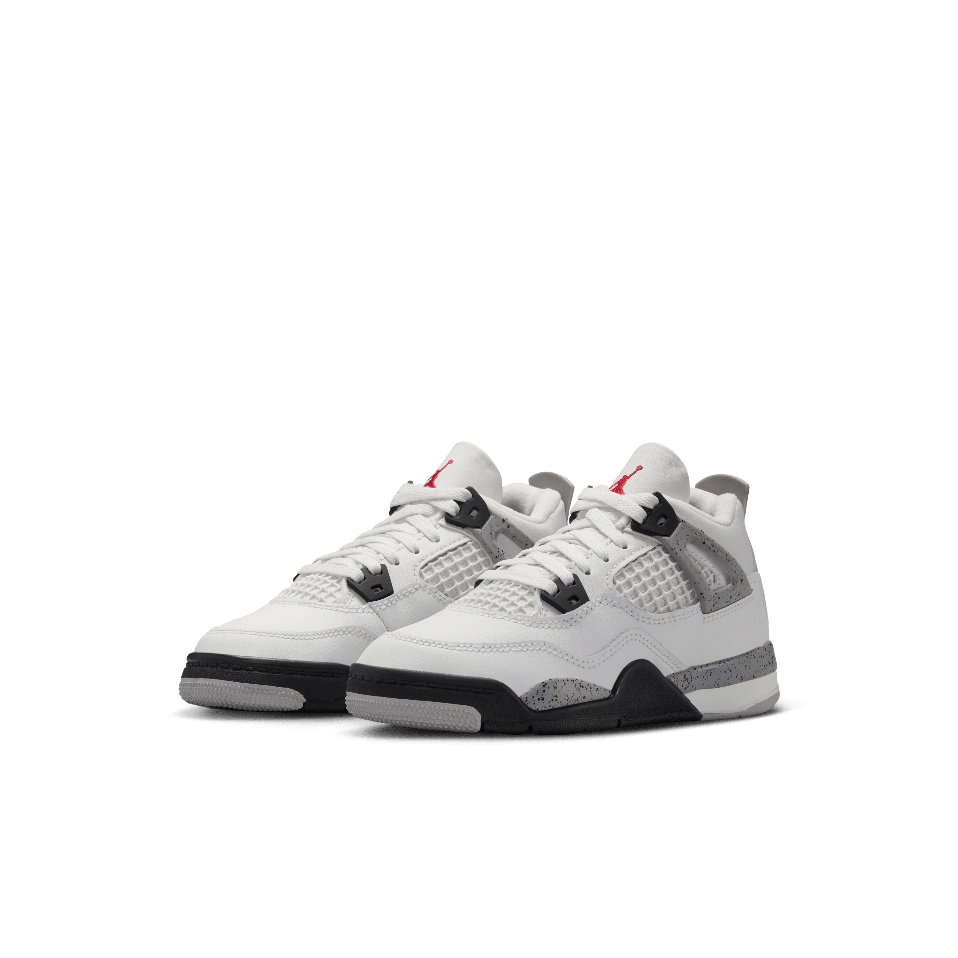 Kid's Jordan 4 Retro OG "White Cement" Pre - School Jordan - Tops and Bottoms USA