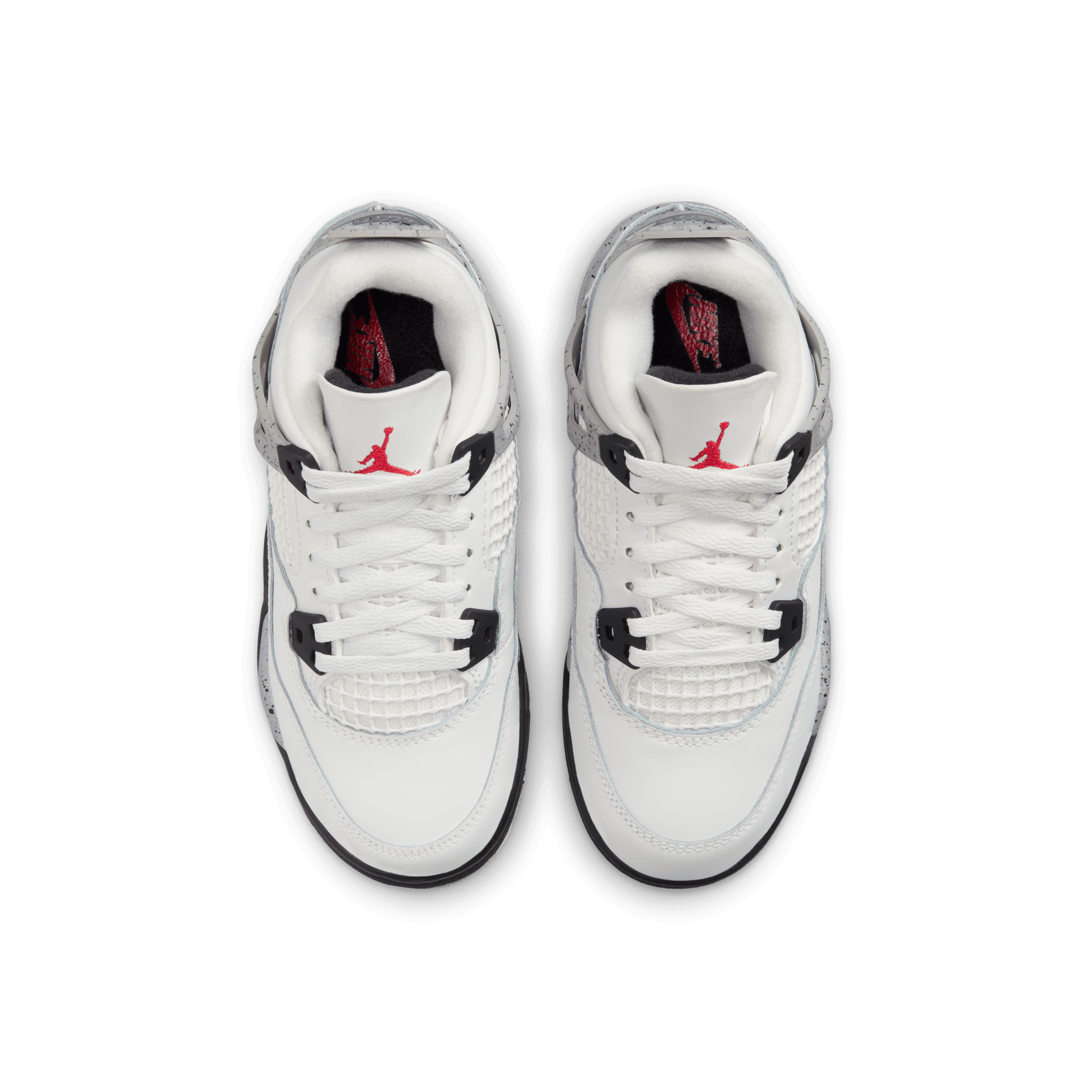 Kid's Jordan 4 Retro OG "White Cement" Pre - School Jordan - Tops and Bottoms USA