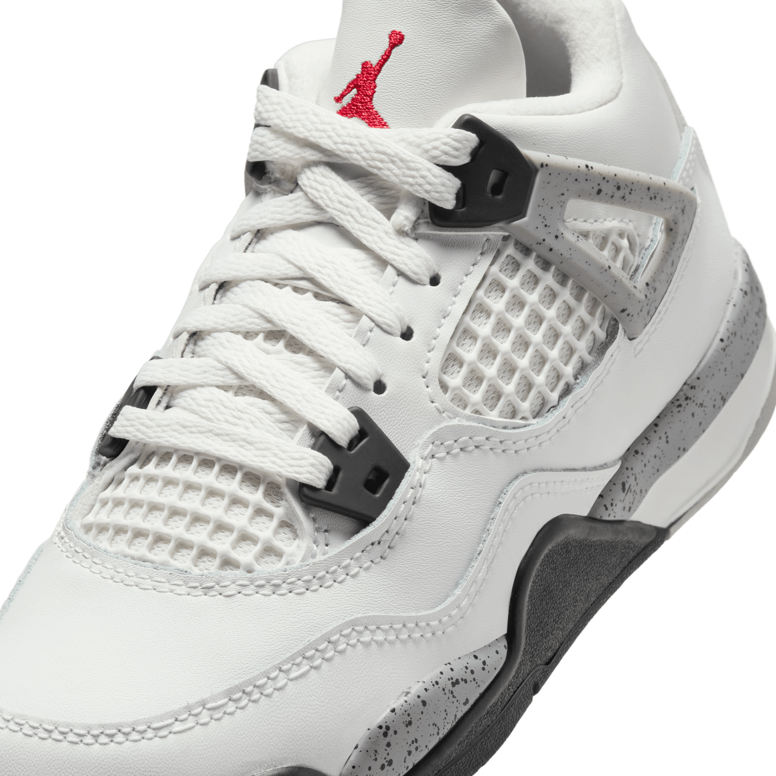 Kid's Jordan 4 Retro OG "White Cement" Pre - School Jordan - Tops and Bottoms USA