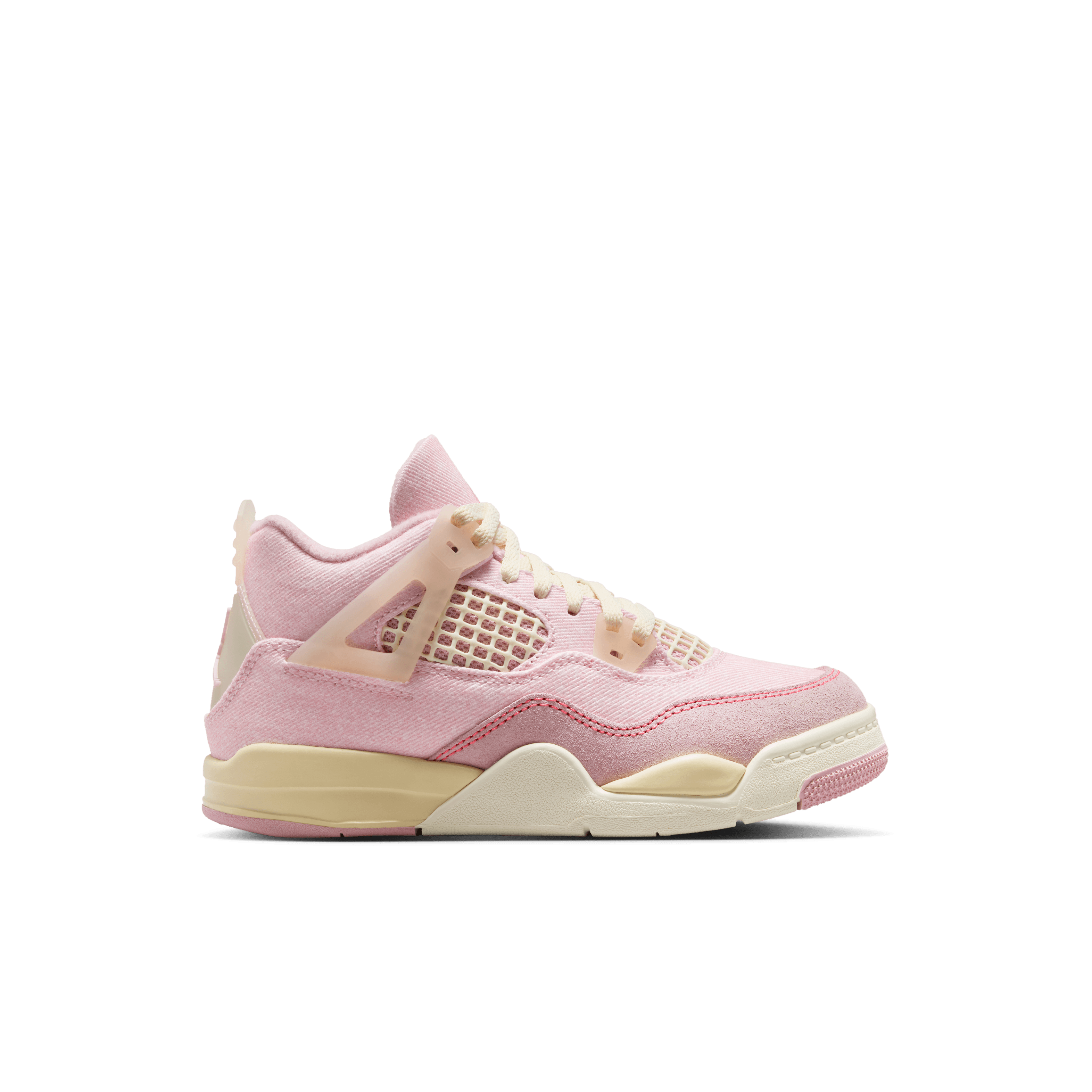 Kid's Jordan 4 Retro "Iced Carmine" Pre School