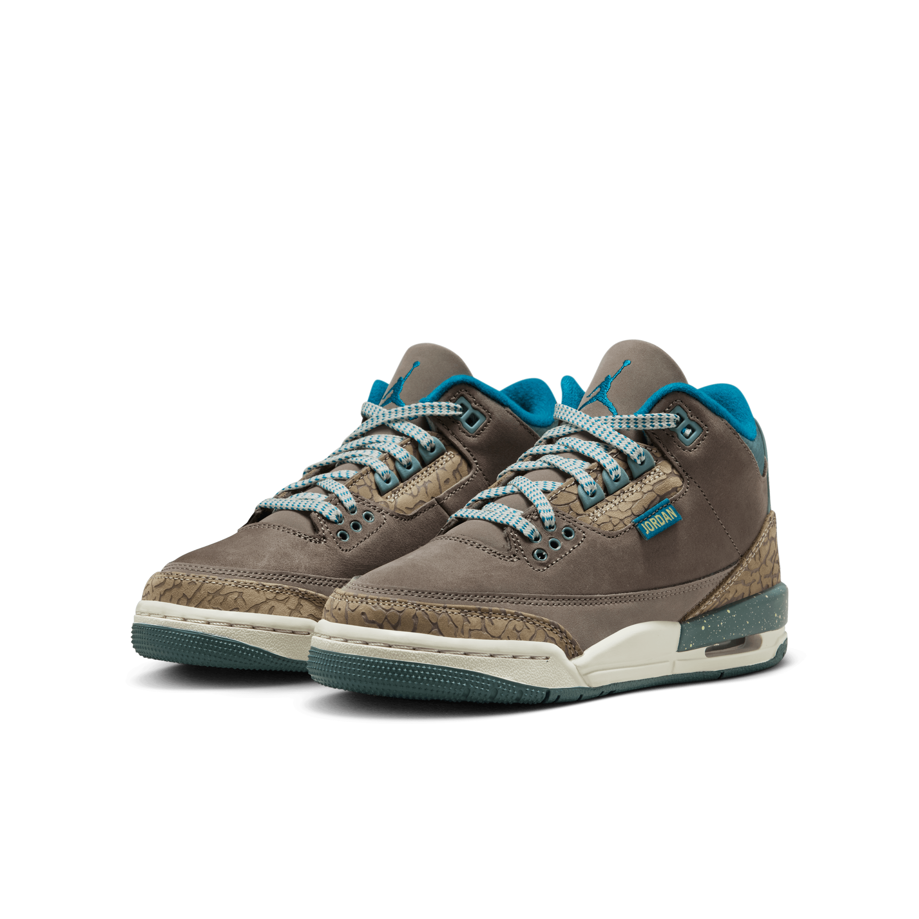 Kid's Air Jordan 3 Retro "Olive Grey" Grade School