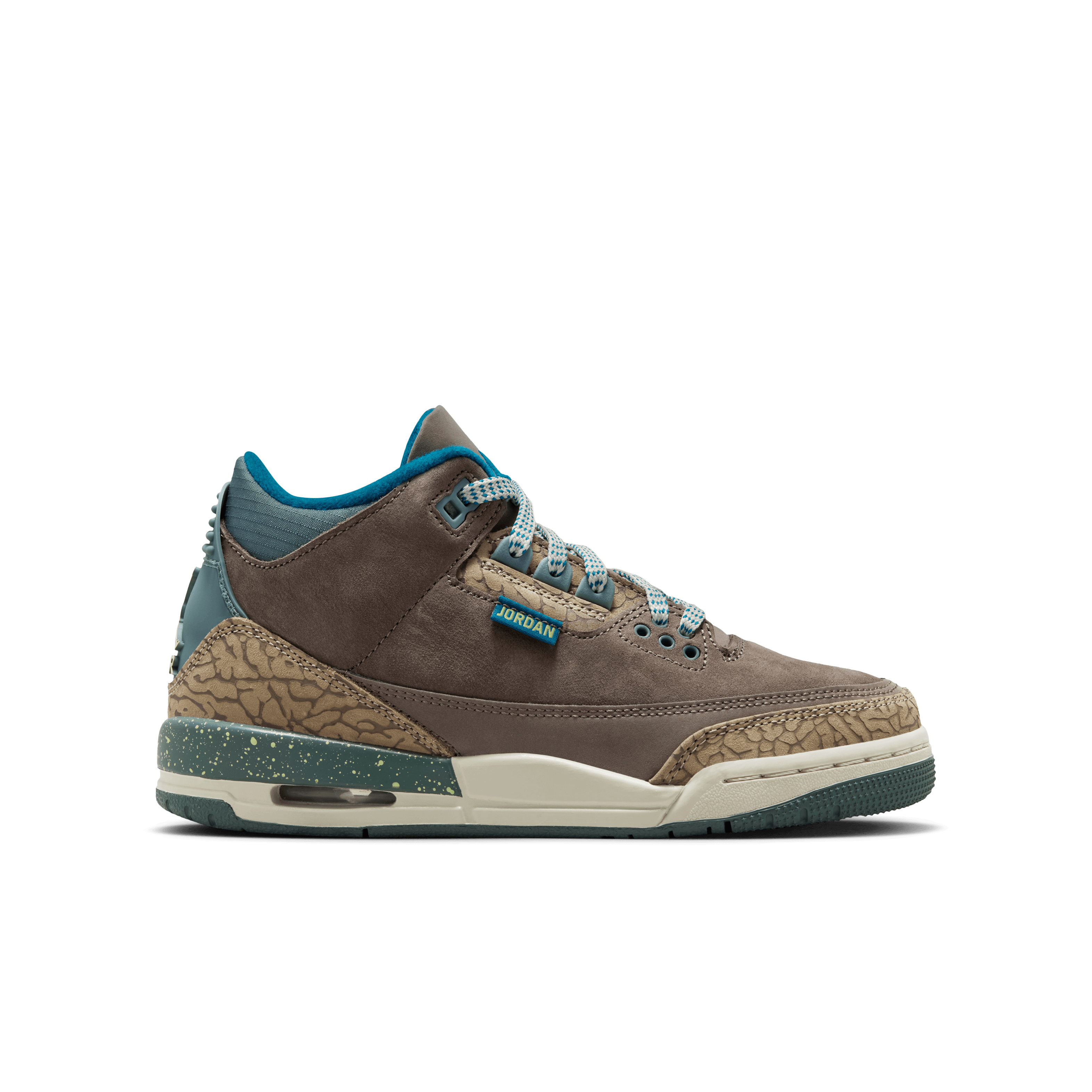 Kid's Air Jordan 3 Retro "Olive Grey" Grade School