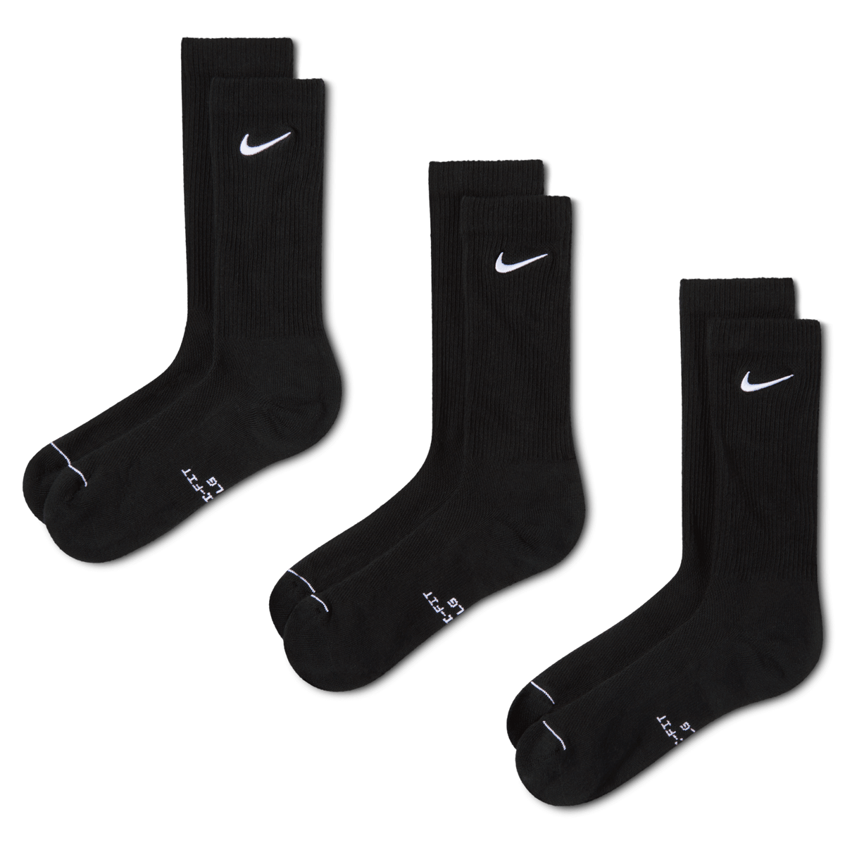 Everyday Elevated Crew Socks (3 Pairs) Nike - Tops and Bottoms USA