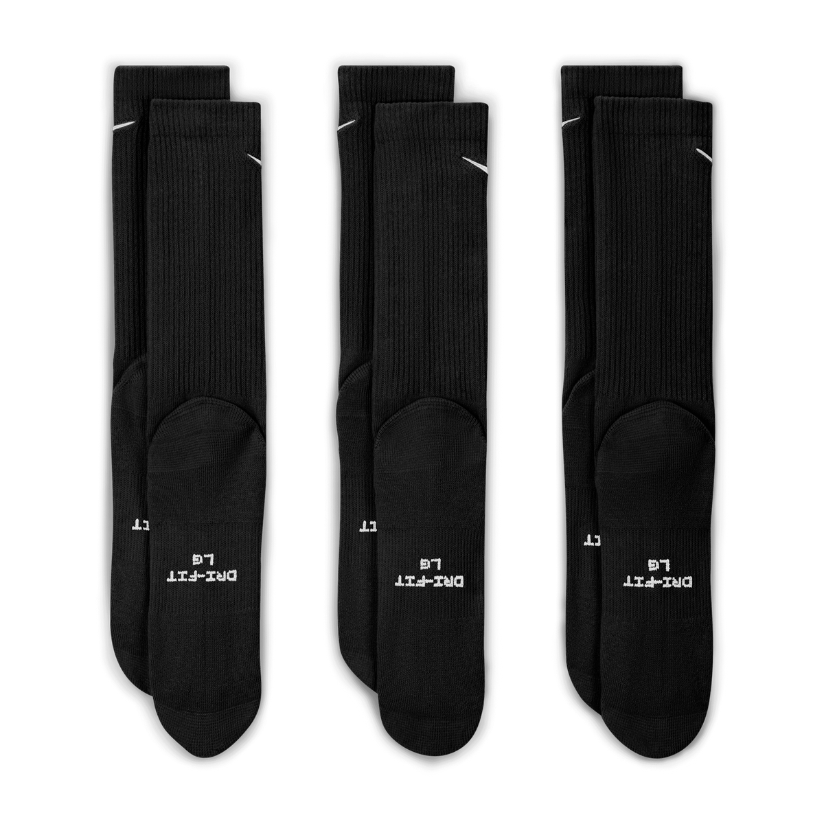 Everyday Elevated Crew Socks (3 Pairs) Nike - Tops and Bottoms USA