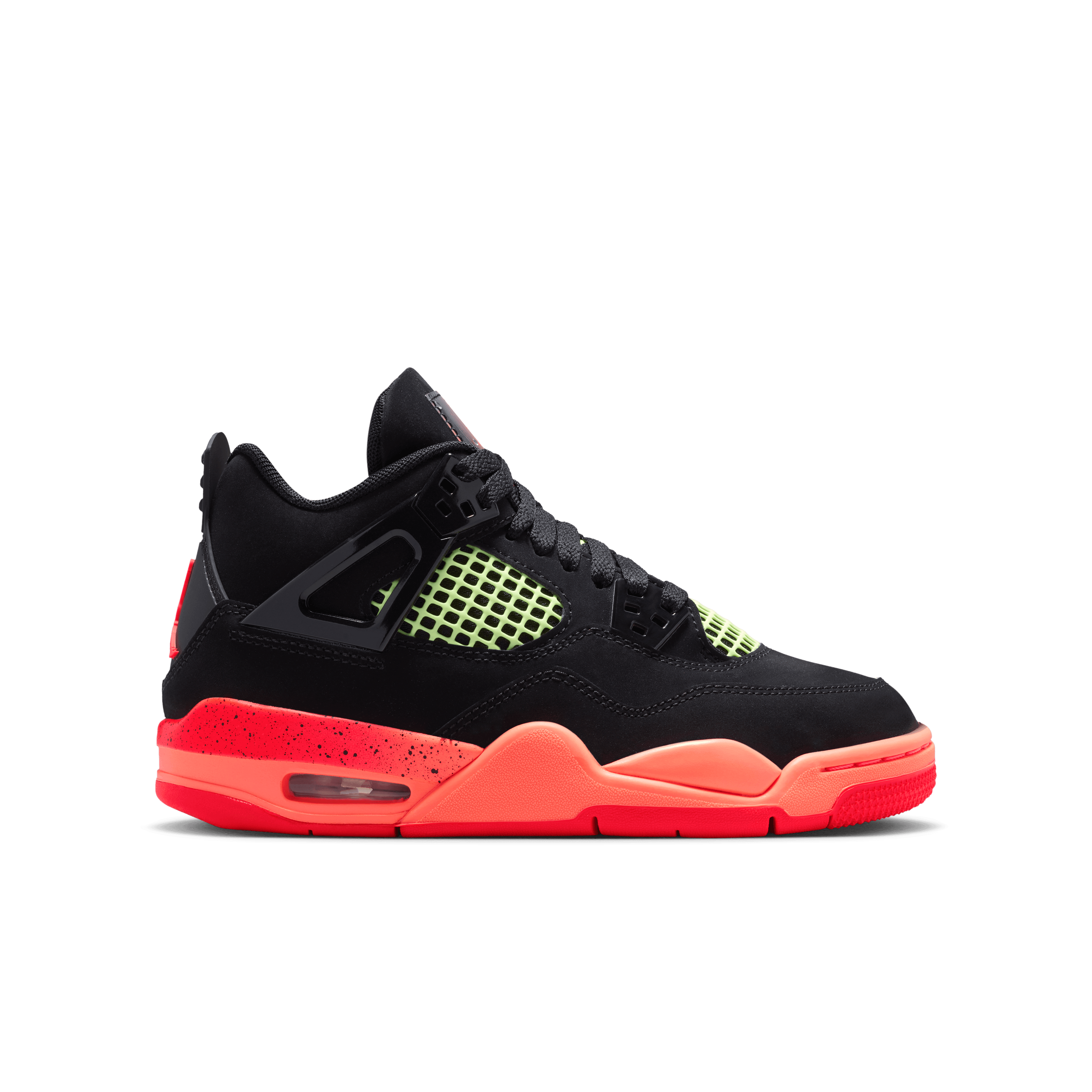 Kid's Jordan 4 Retro "Black Infrared 23" Grade School