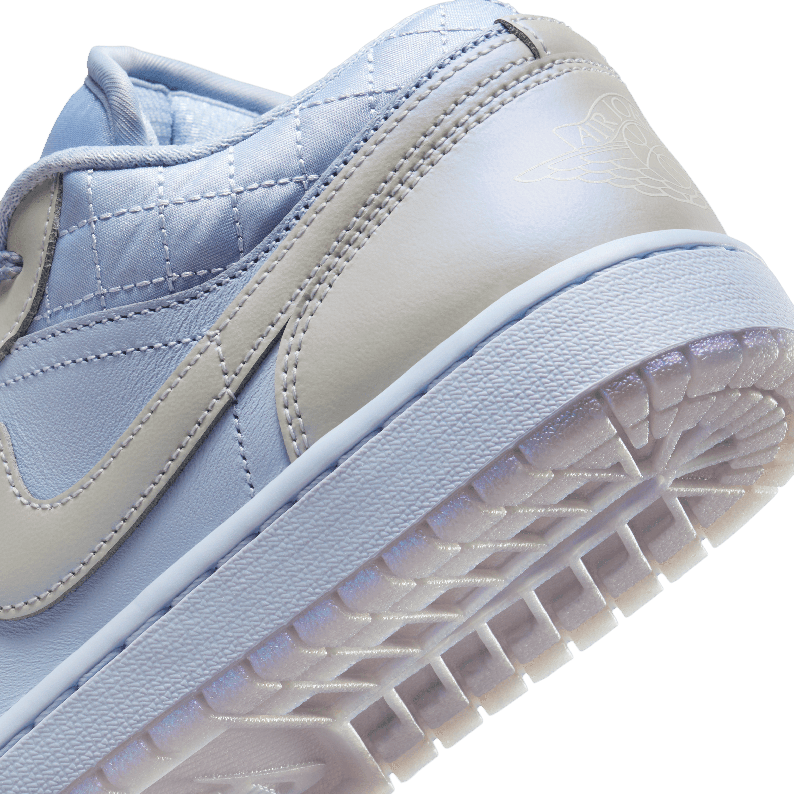 Women's Air Jordan 1 Low SE "Ghost Pearlized Quilt"