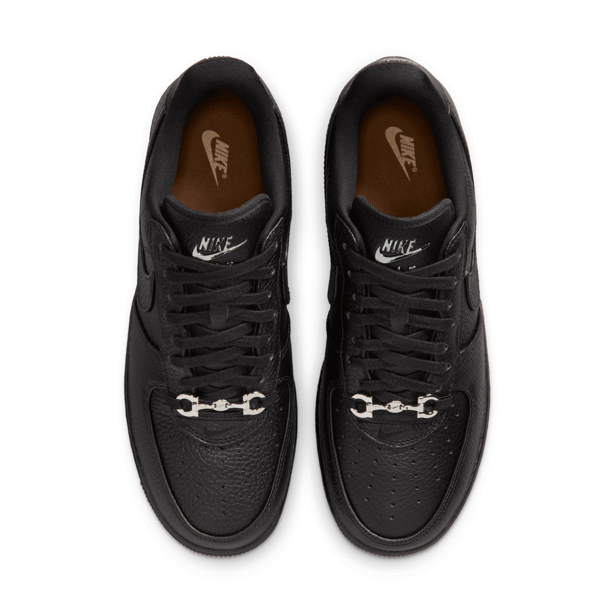 Men's Air Force 1 Low Retro Premium "Black Leather"