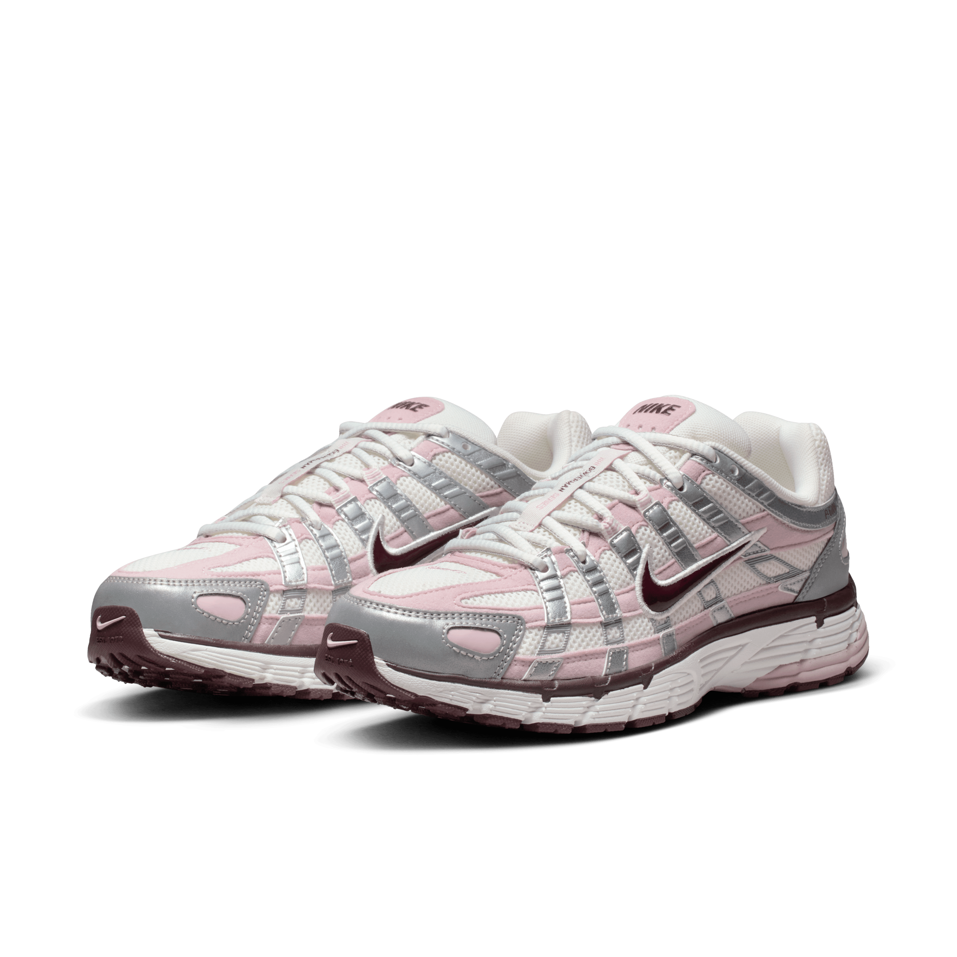 Women's P-6000 "Silver Burgundy Plum Chalk"