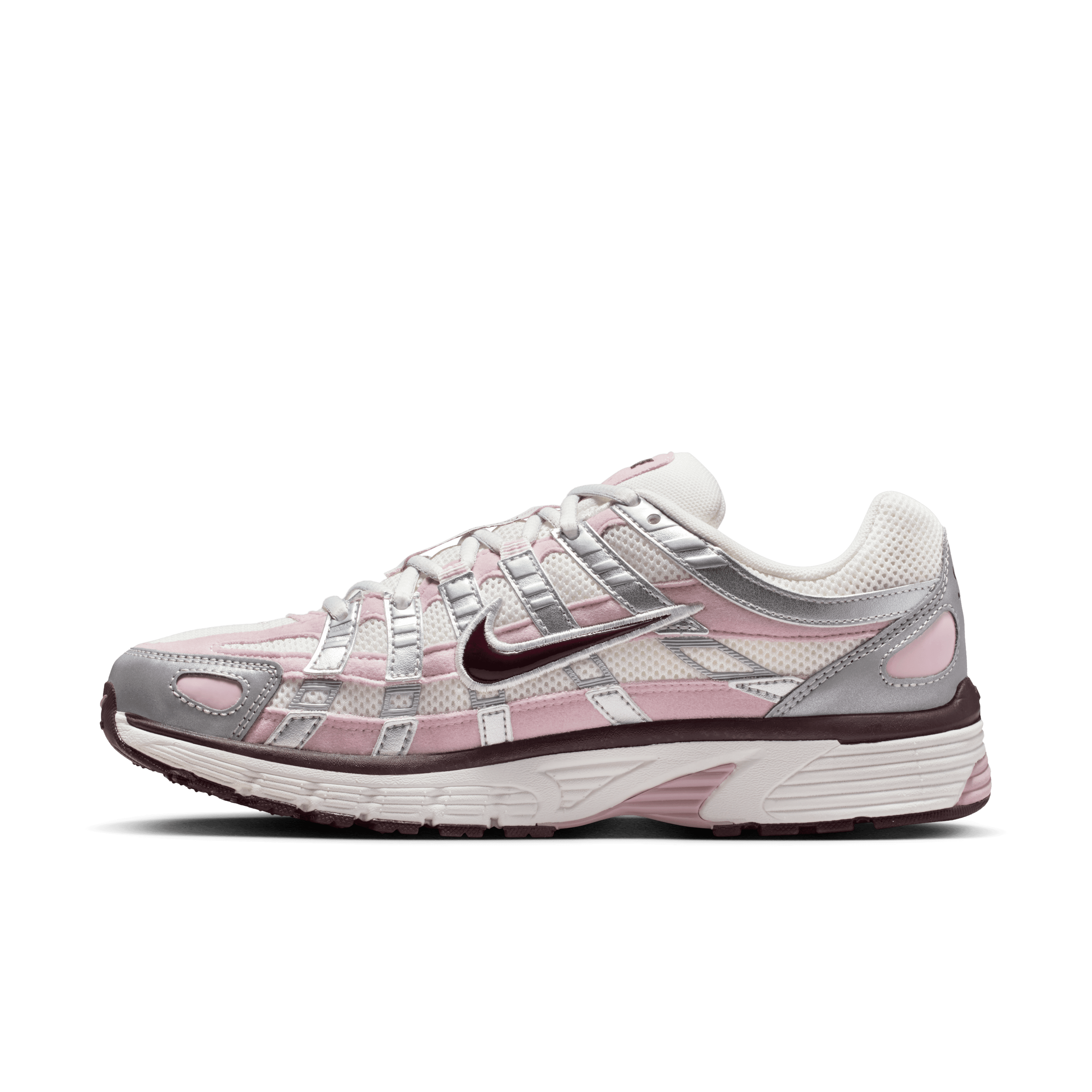 Women's P-6000 "Silver Burgundy Plum Chalk"