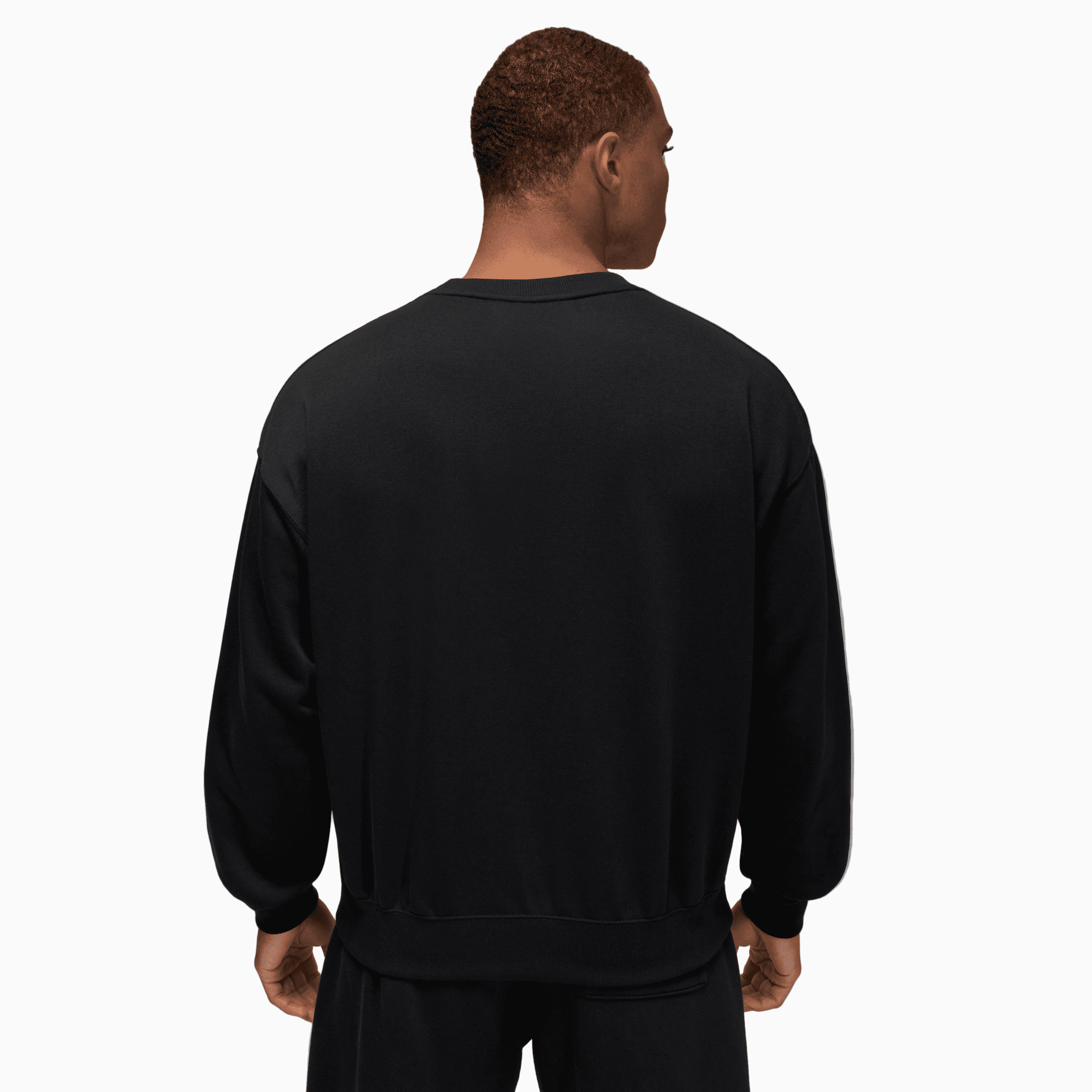 Men's Brooklyn Fleece Crew Neck Sweatshirt Jordan - Tops and Bottoms USA
