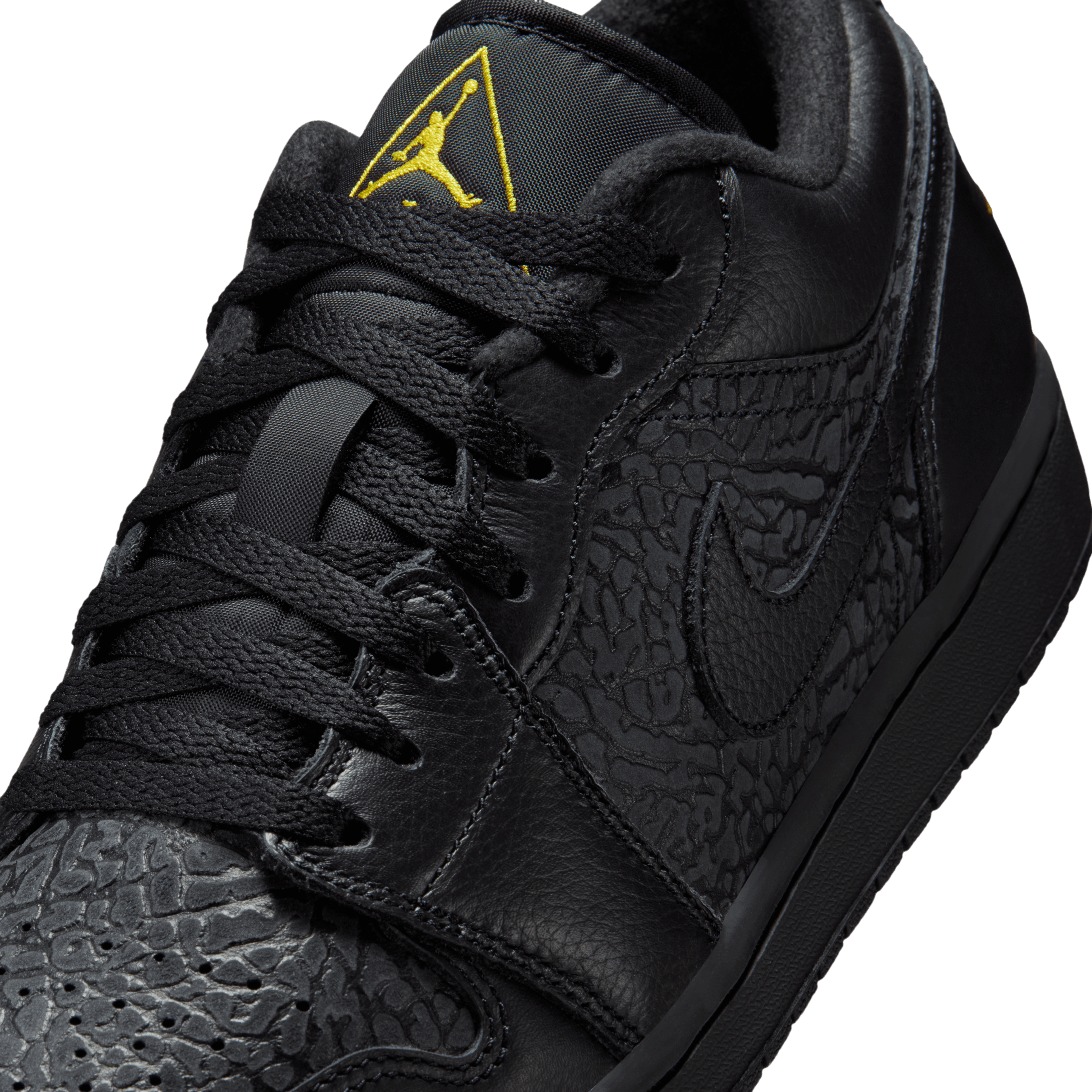 Men's Air Jordan 1 Low SE "Black Elephant Print"