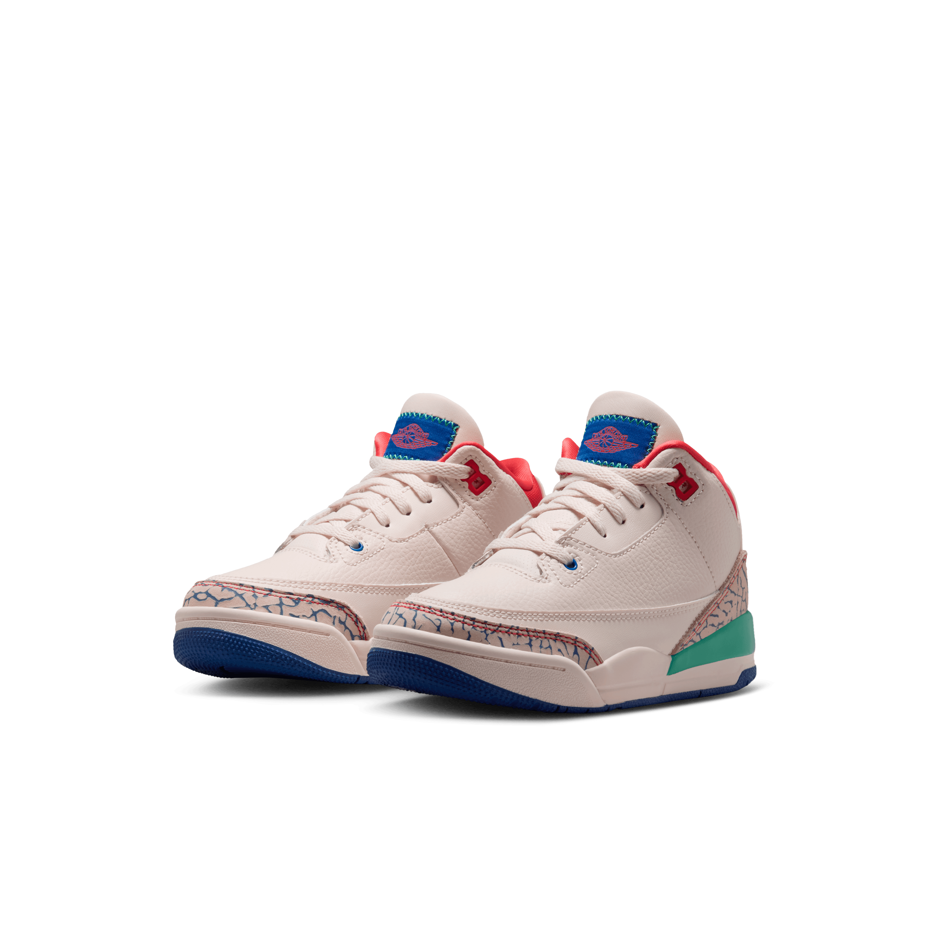 Kid's Jordan 3 Retro "Chalk and True Blue" Pre School