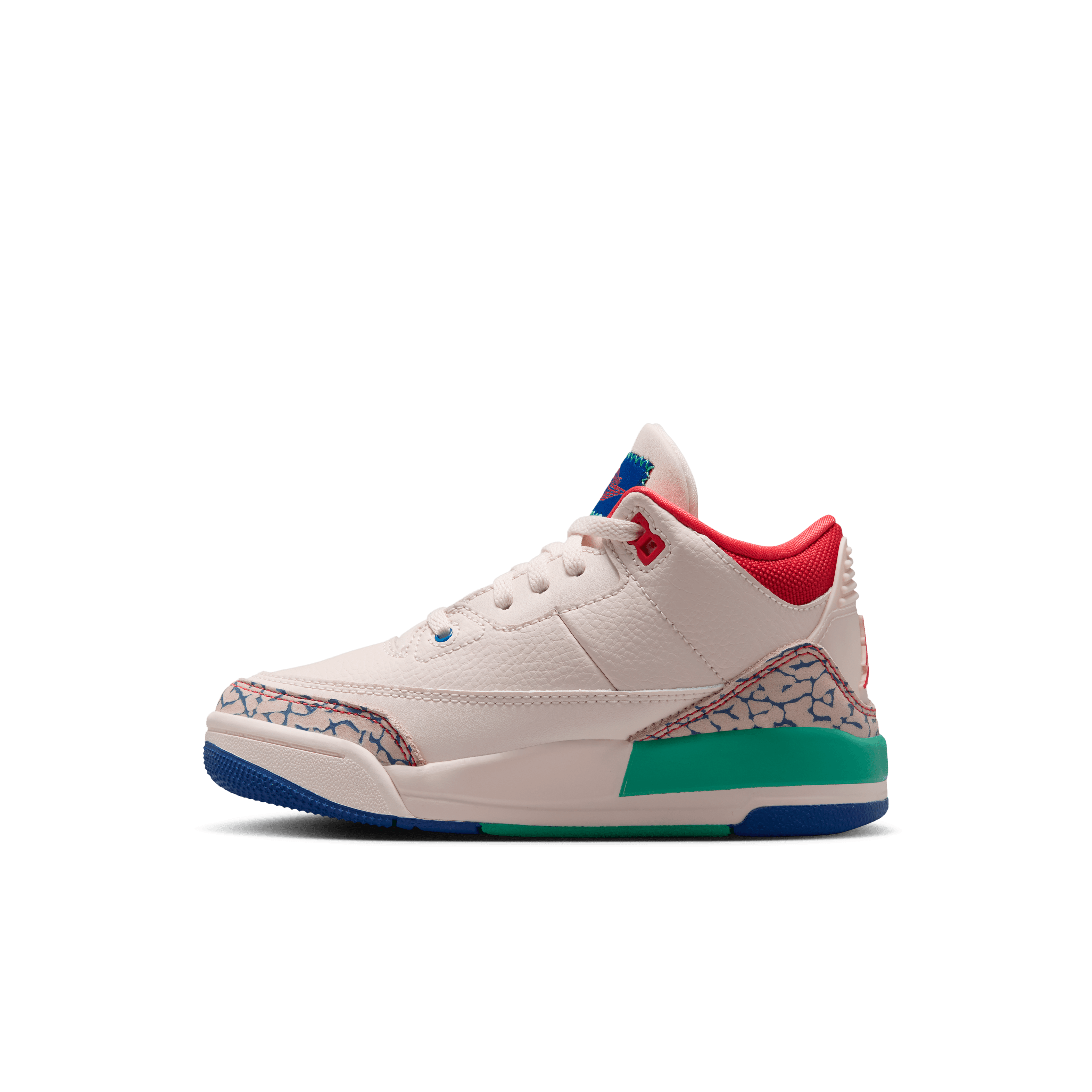Kid's Jordan 3 Retro "Chalk and True Blue" Pre School