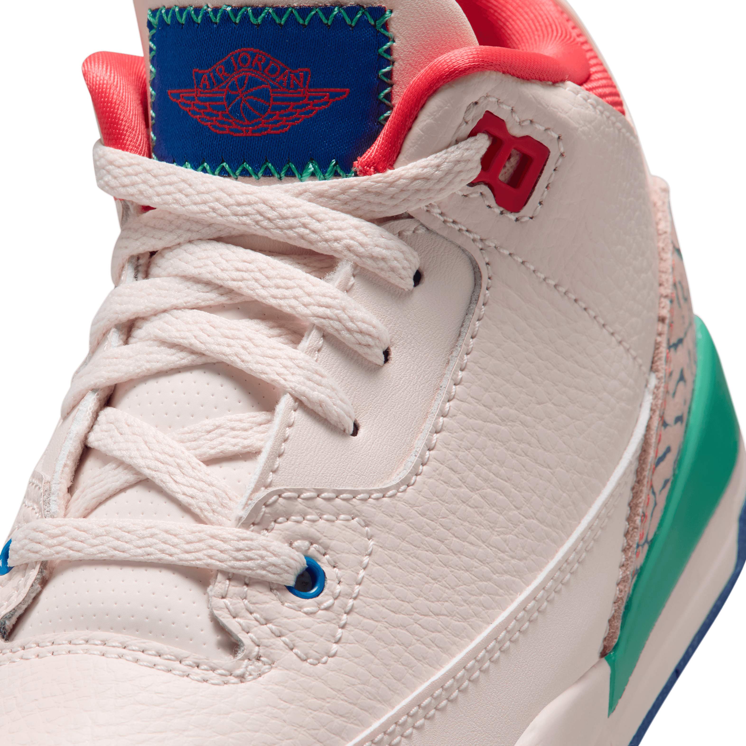 Kid's Jordan 3 Retro "Chalk and True Blue" Pre School