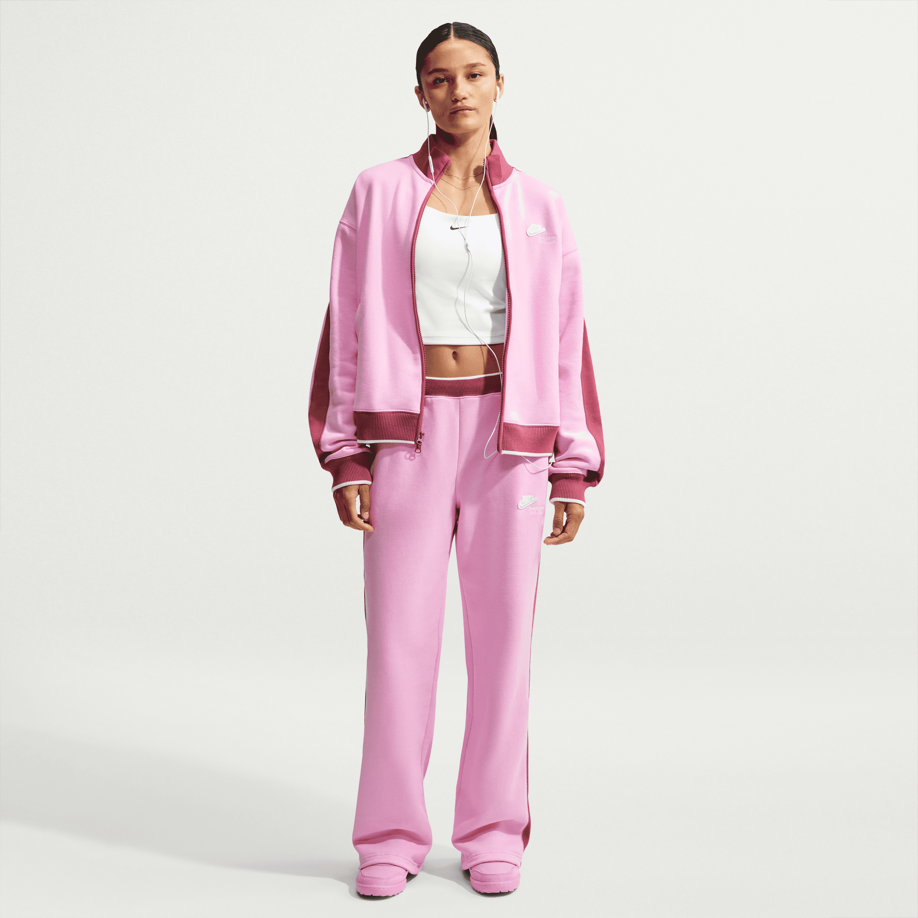 Women's Sportswear Studio Fleece Outfit Nike - Tops and Bottoms USA