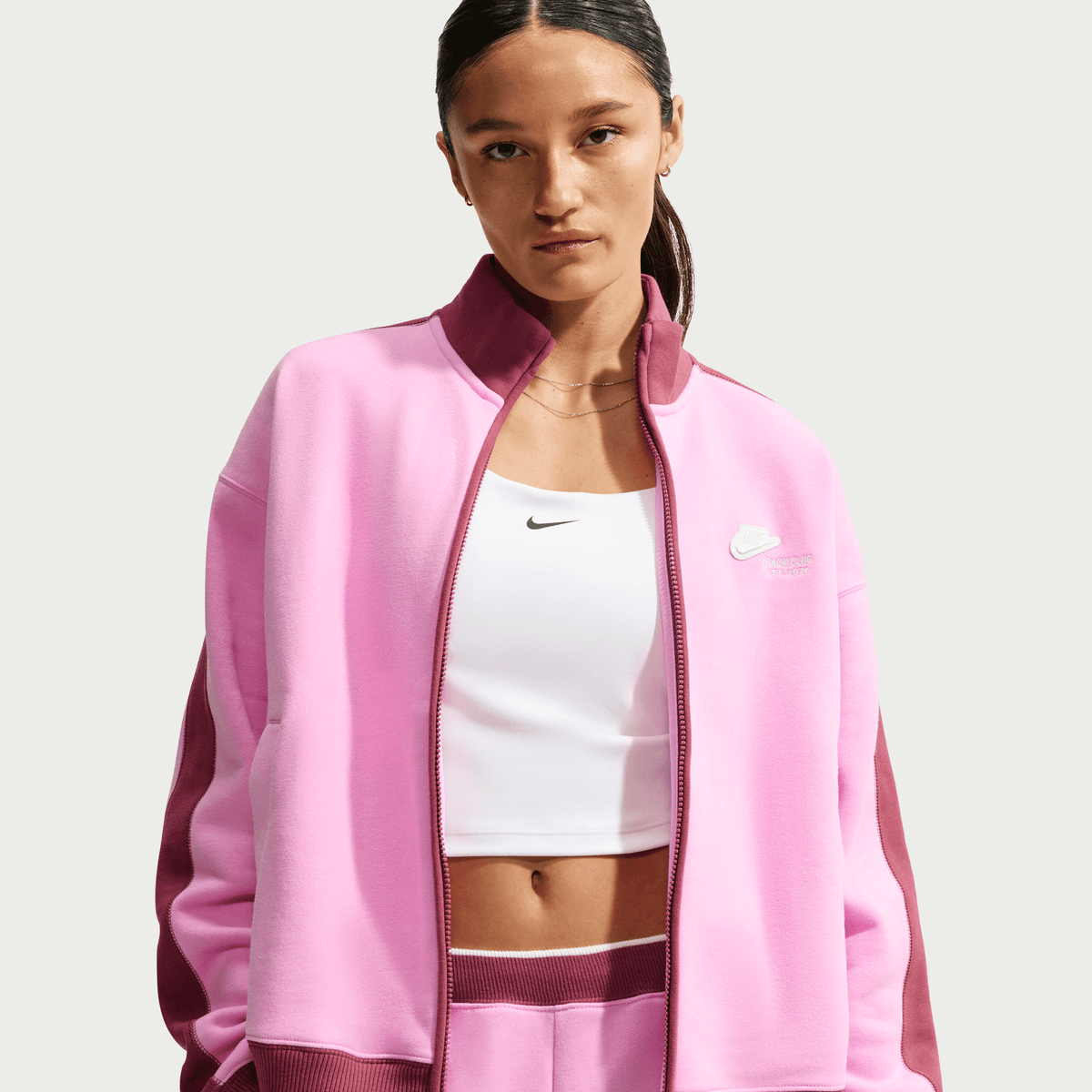 Women's Sportswear Studio Fleece Outfit Nike - Tops and Bottoms USA