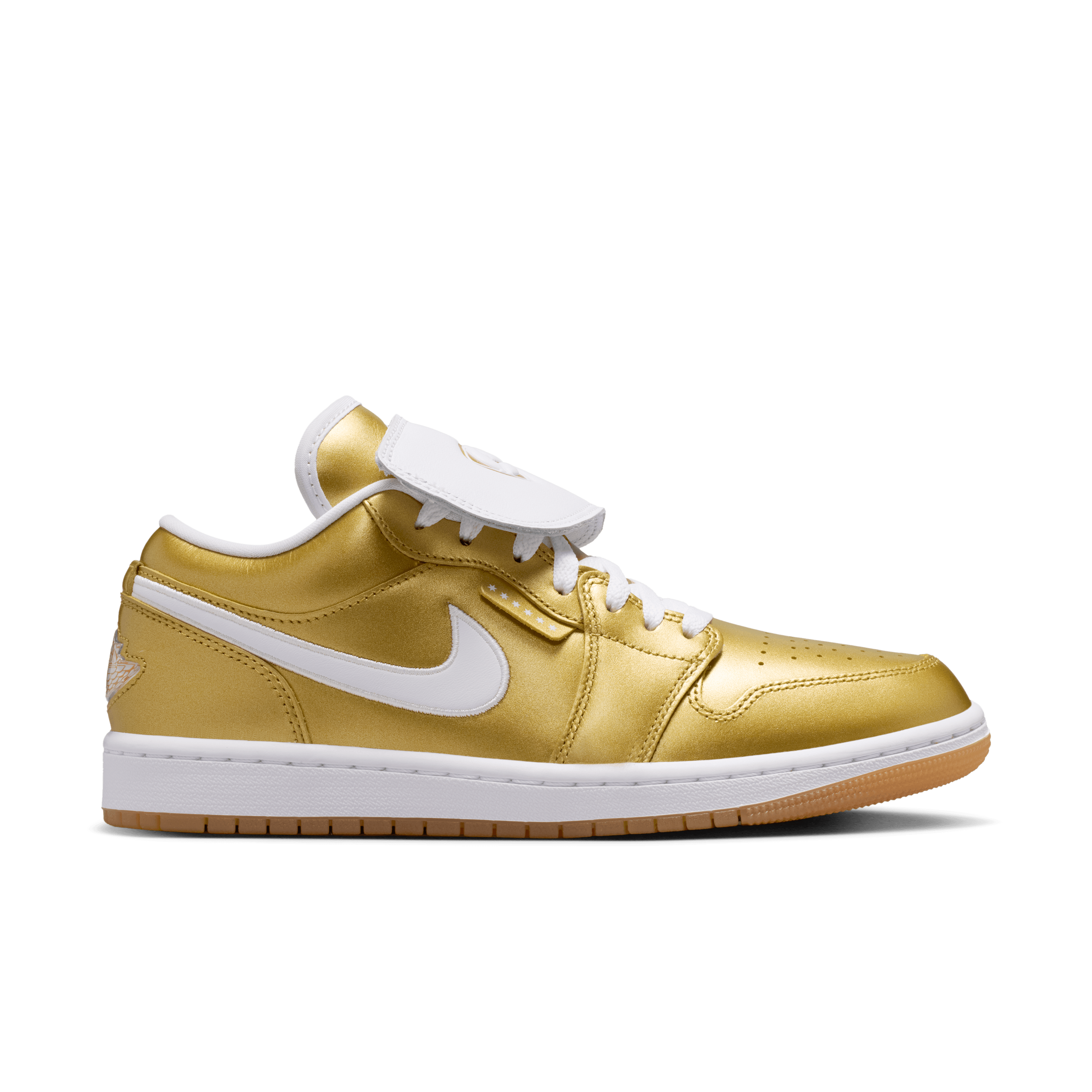 Women's Air Jordan 1 Low "Gold Tiempo"