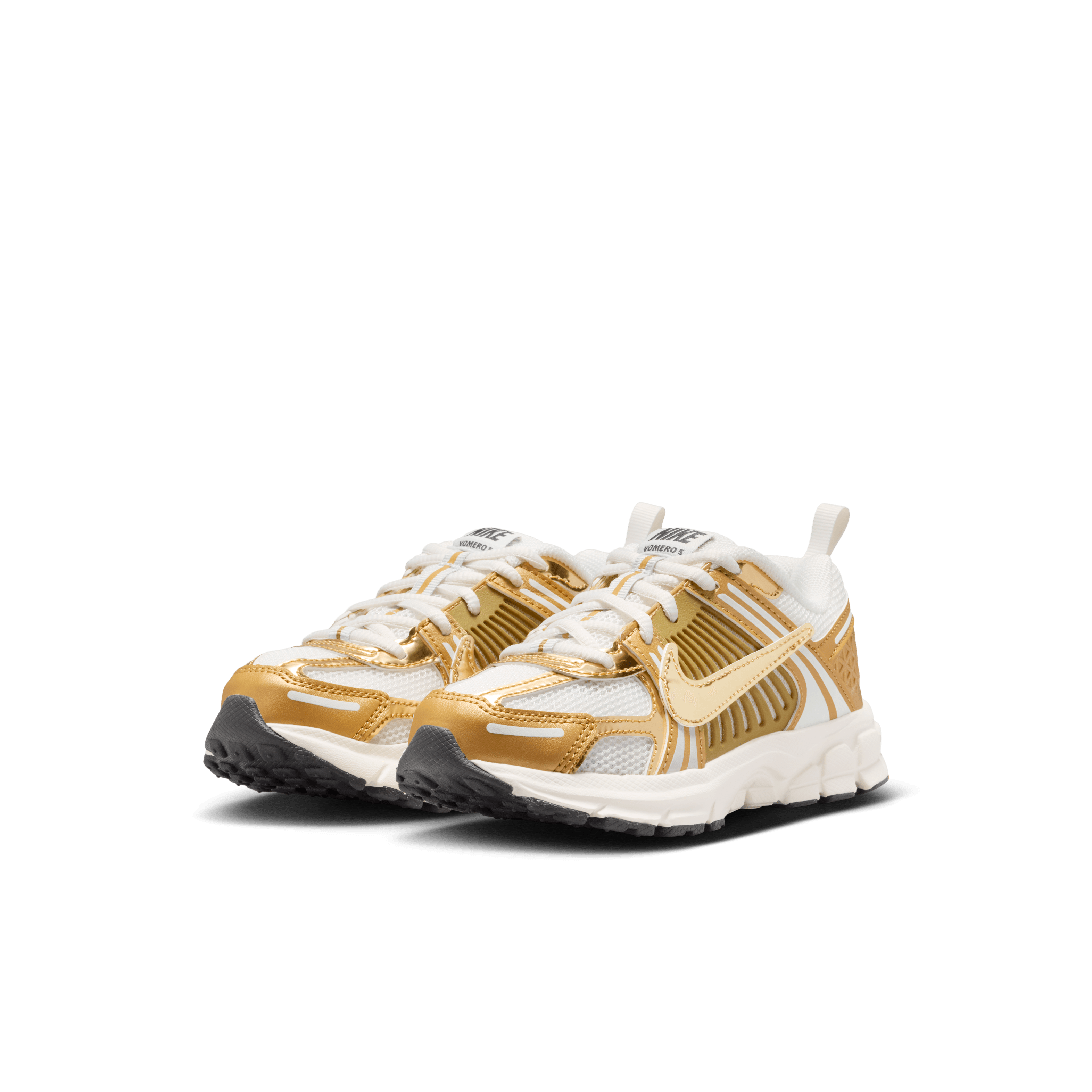Kid's Vomero 5 Lace "Sail Metallic Gold" Pre School