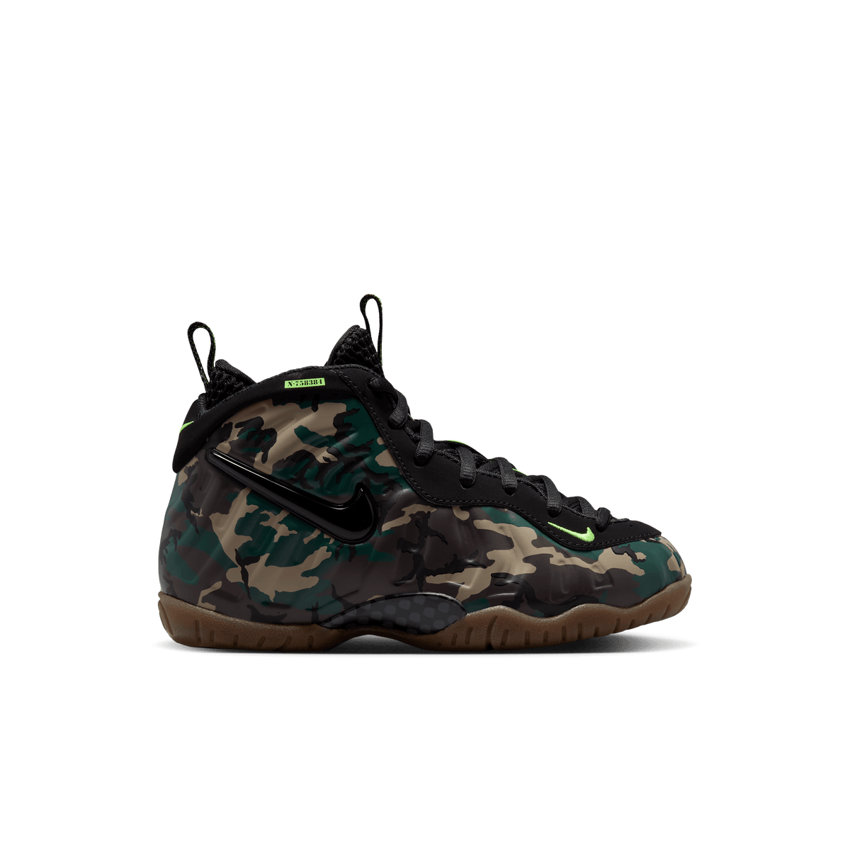Kid's Little Posite Pro "Green Camo" Pre School Nike - Tops and Bottoms USA