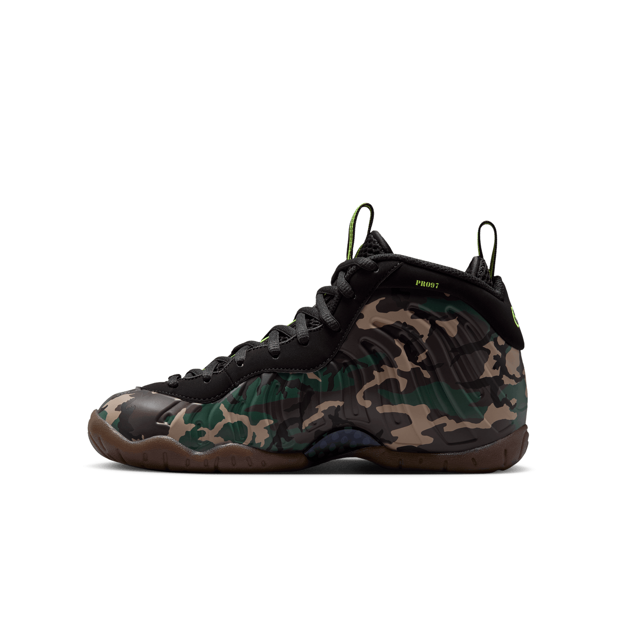 Kid's Little Posite Pro "Green Camo" Grade School