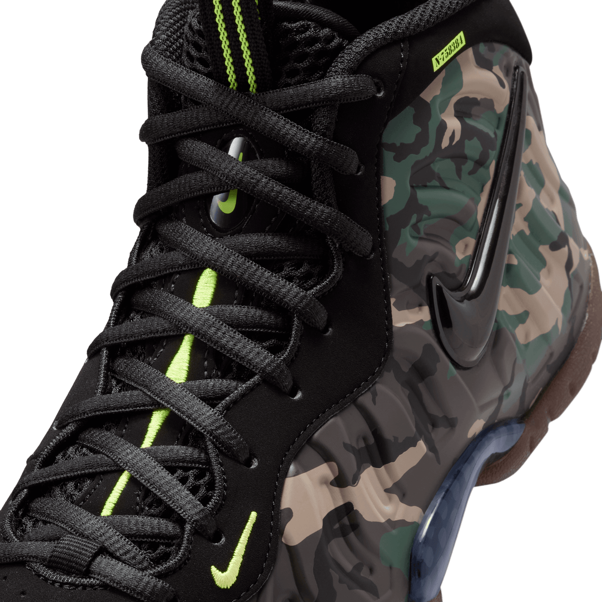 Kid's Little Posite Pro "Green Camo" Grade School Nike - Tops and Bottoms USA