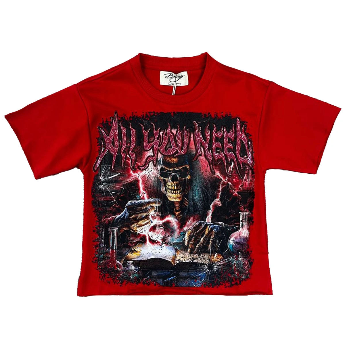 Kid's All You Need Crop T-Shirt