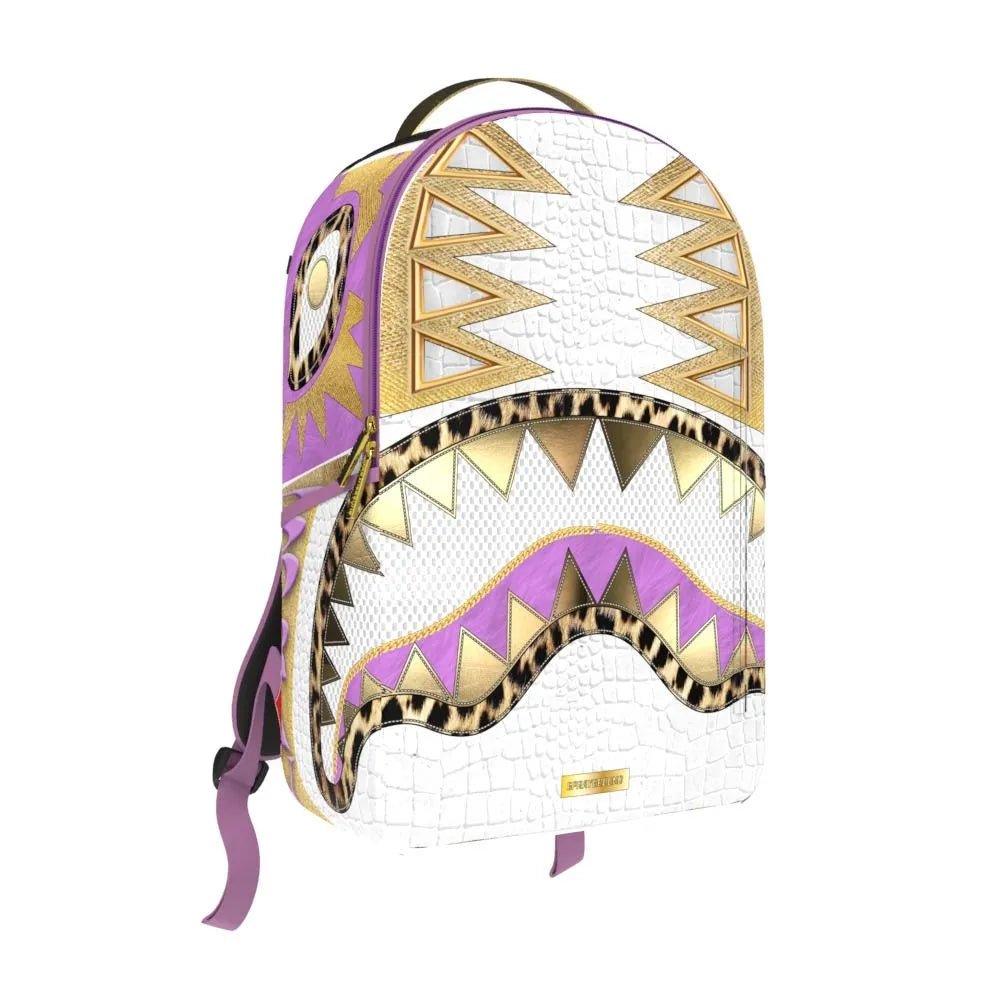 Pink Safari Dlxsv Backpack Sprayground - Tops and Bottoms USA