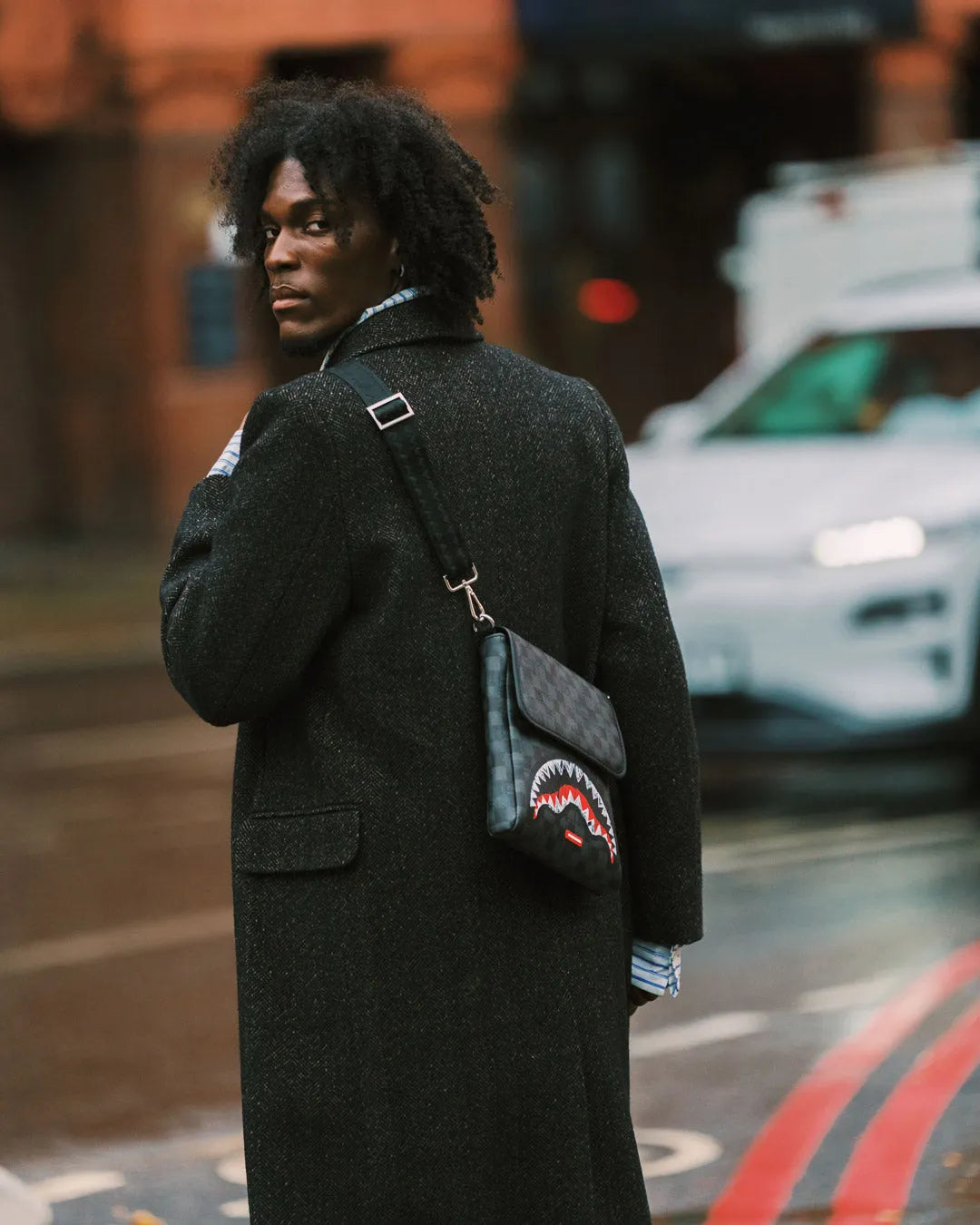 Midnight Shadow Messenger Sling