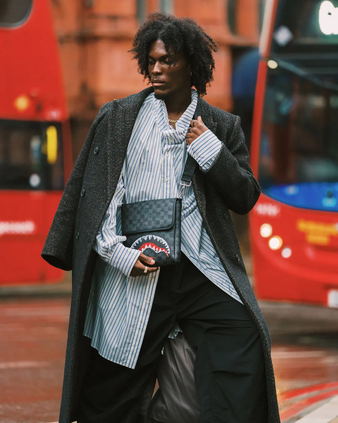 Midnight Shadow Messenger Sling