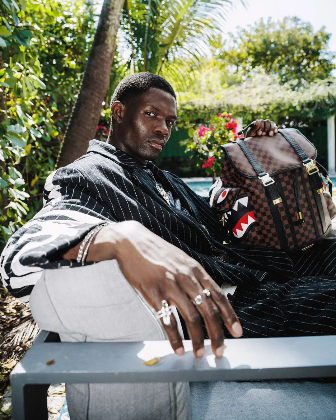 Sawtooth Sharks In Paris Monte Carlo Backpack