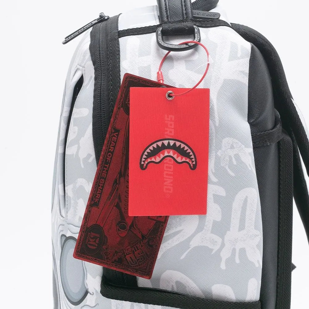 Money Bear Graffiti Float Backpack