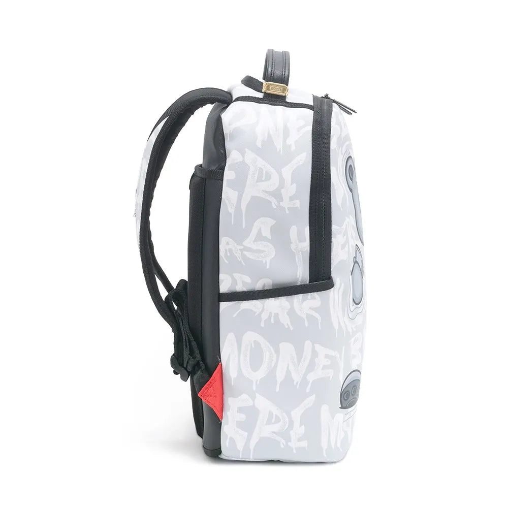 Money Bear Graffiti Float Backpack