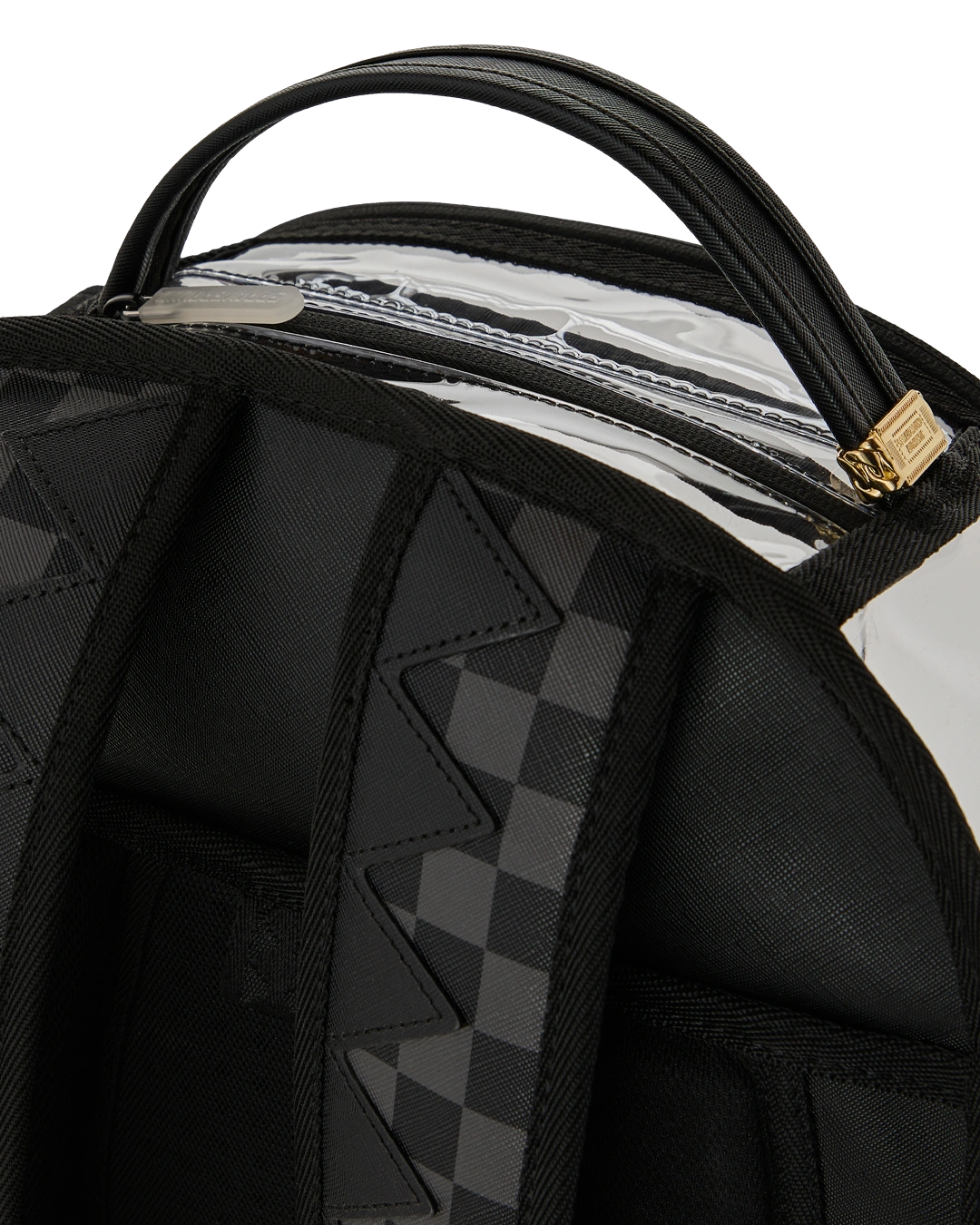 Clear Dlx Backpack Checked Out