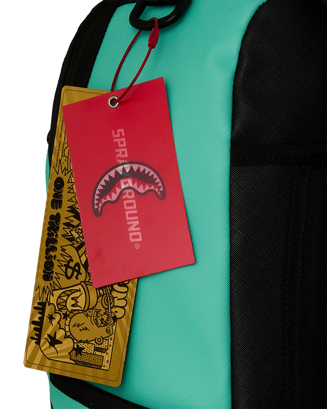 Shark Central Bubble Shark Turq Backpack