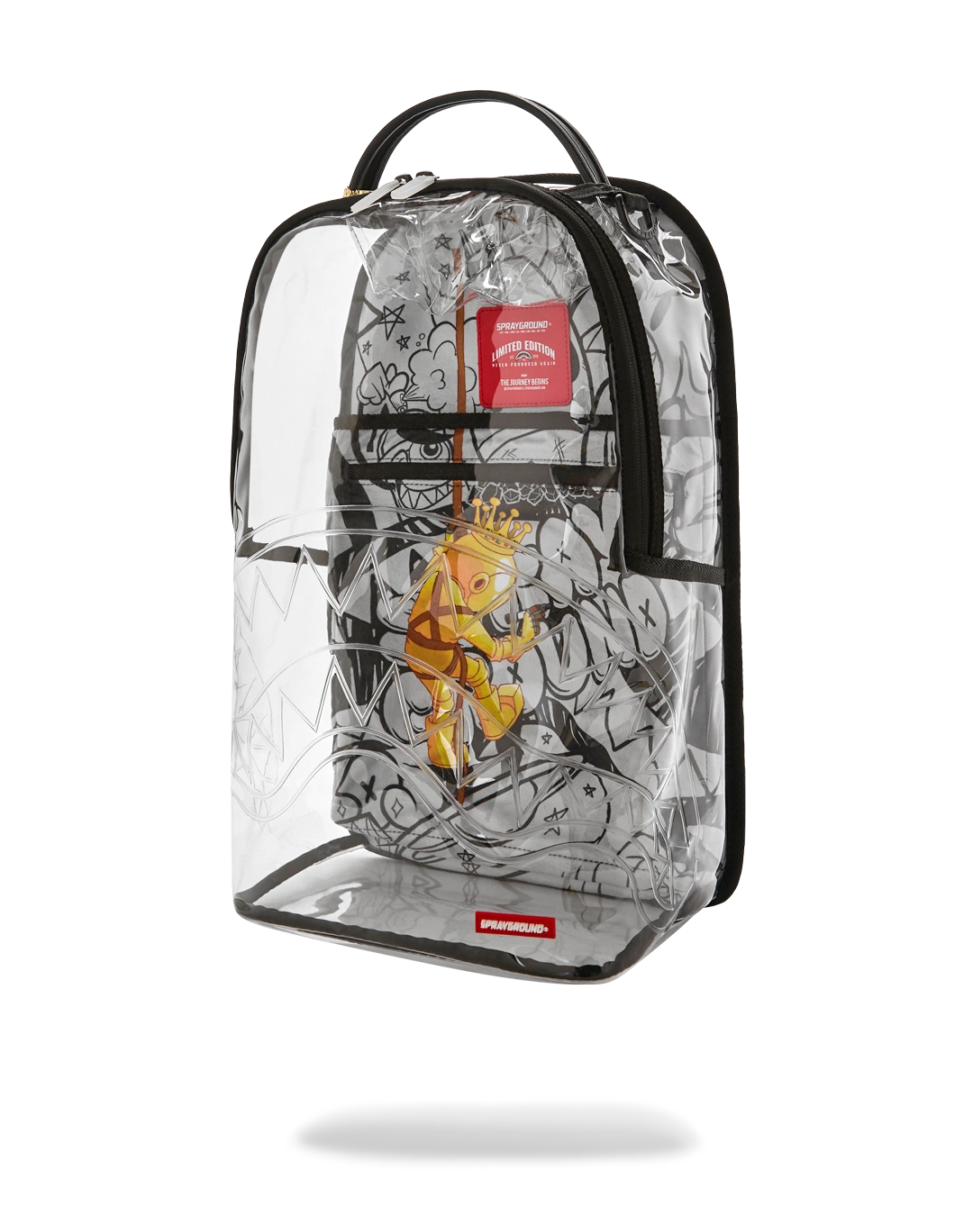 Clear Dlx Backpack Astromane Sky Writer