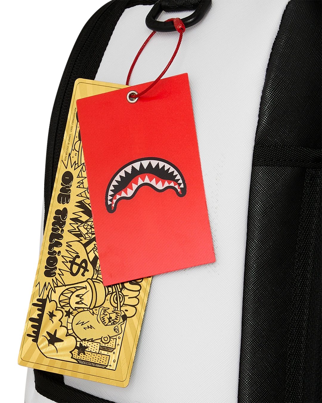 Shark Central Bubbly Shark White Backpack