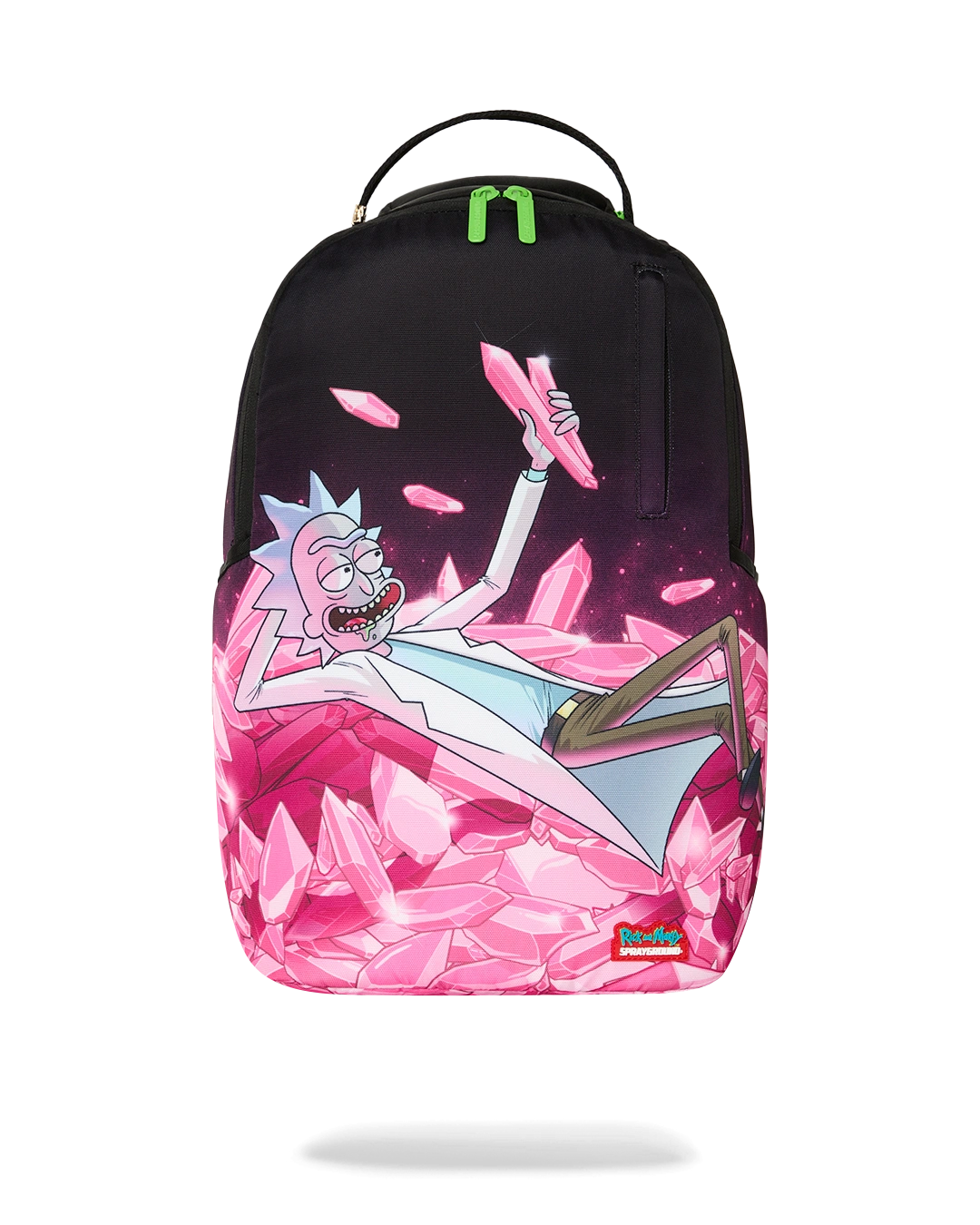 Rick And Morty Kalaxian Crystal Shark Backpack