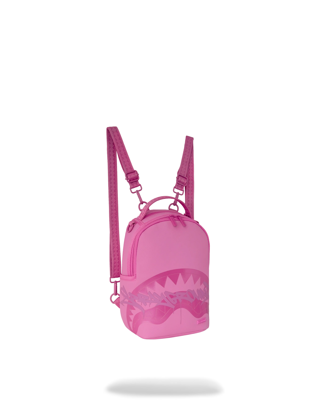 Pink Ghost Drip Mini Backpack