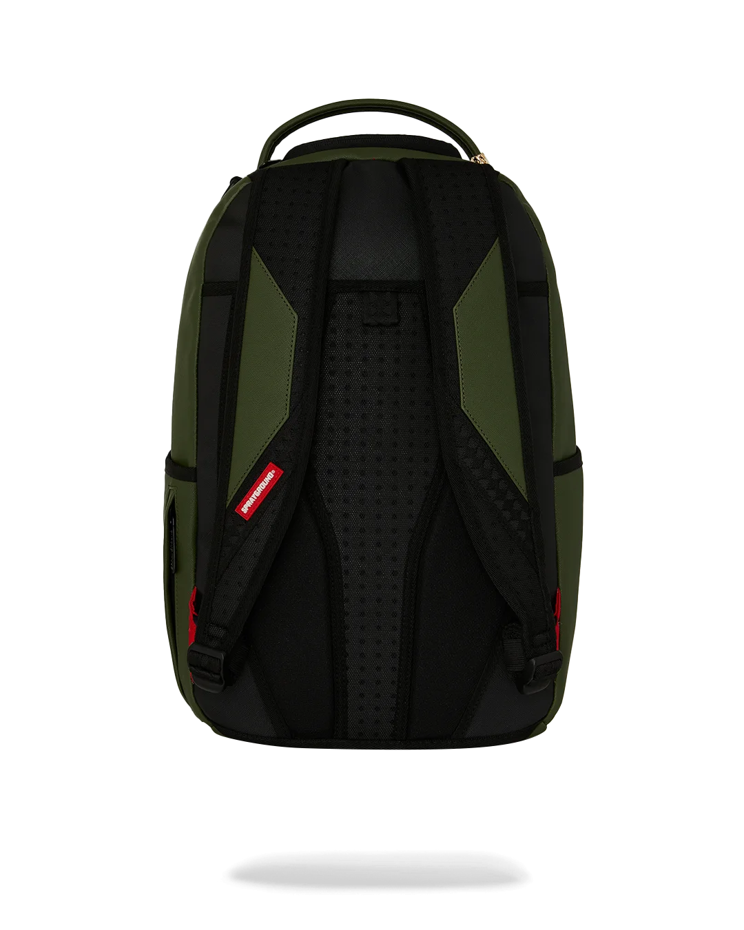 Shark Central Embossed Green Nylon Backpack