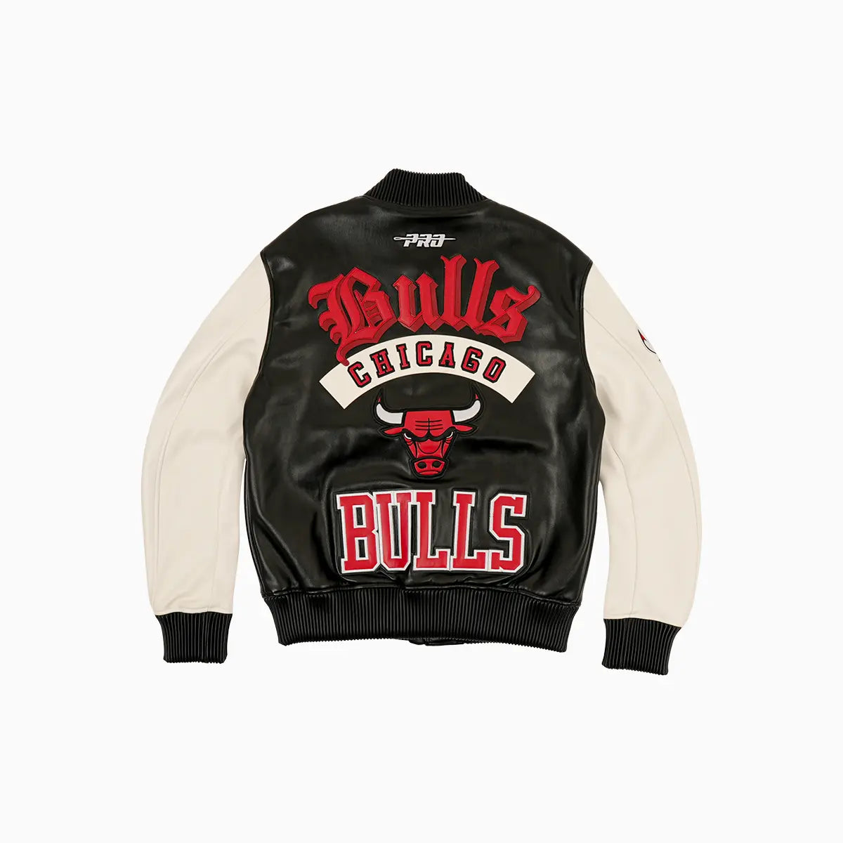 Men's Chicago Bulls Leather Varsity Jacket