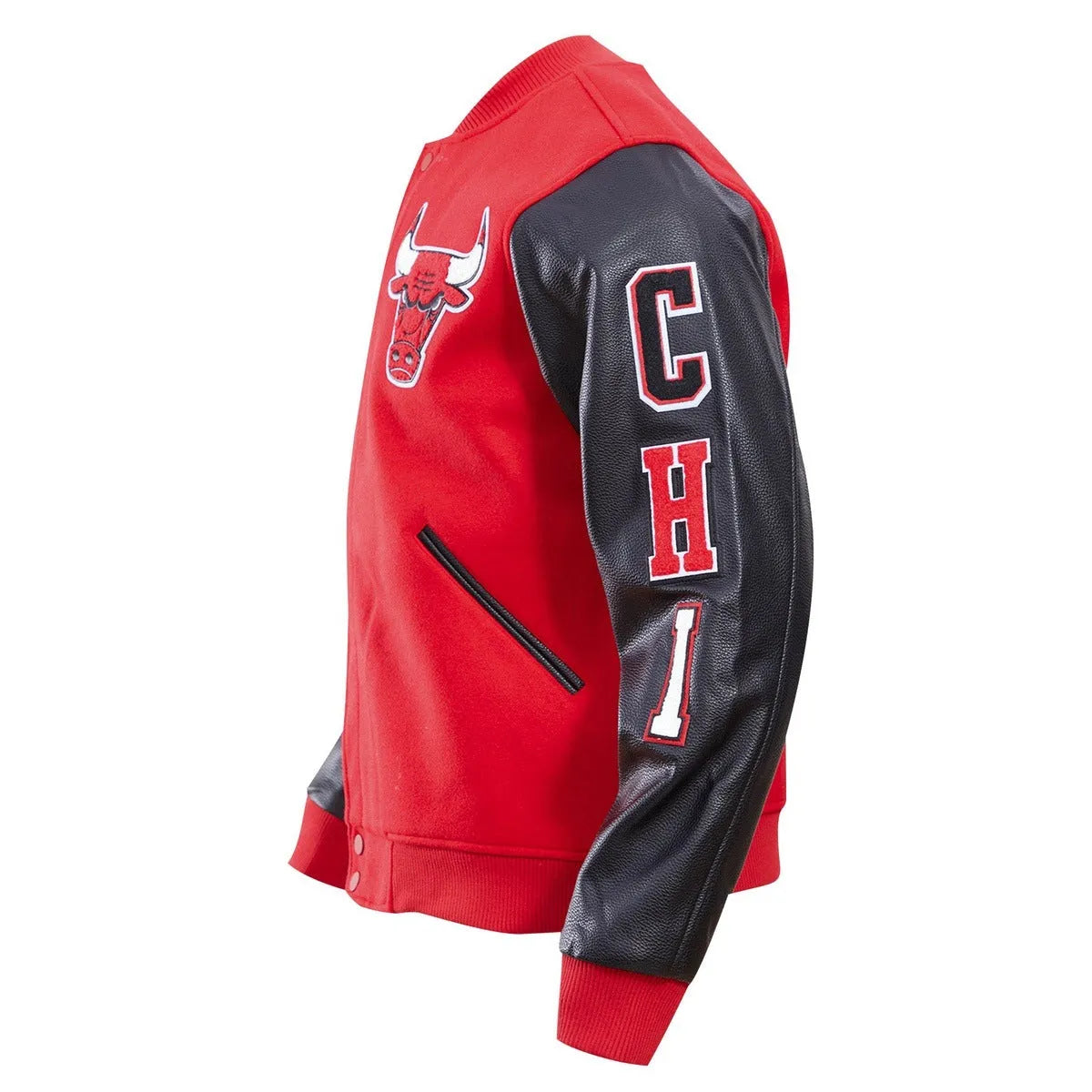 Men's Chicago Bulls Logo Varsity Jacket