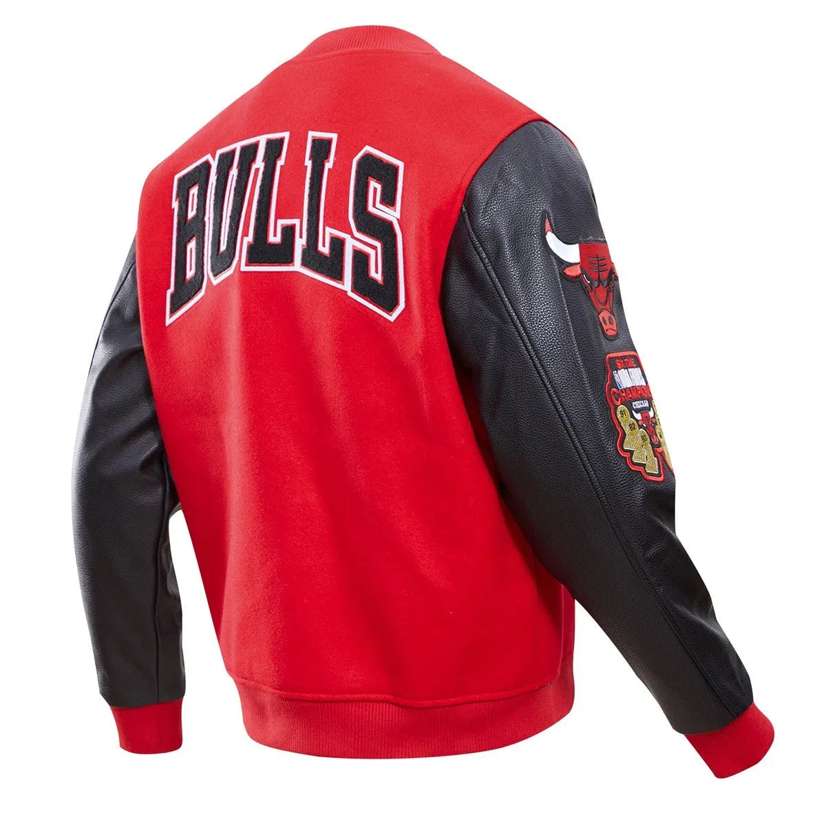 Men's Chicago Bulls Logo Varsity Jacket