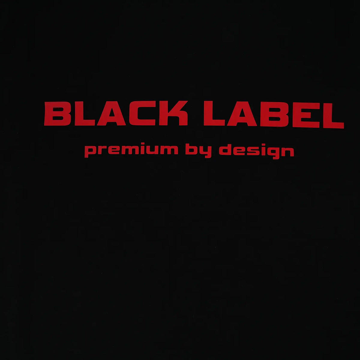 Men's Black Label Silicone T-Shirt