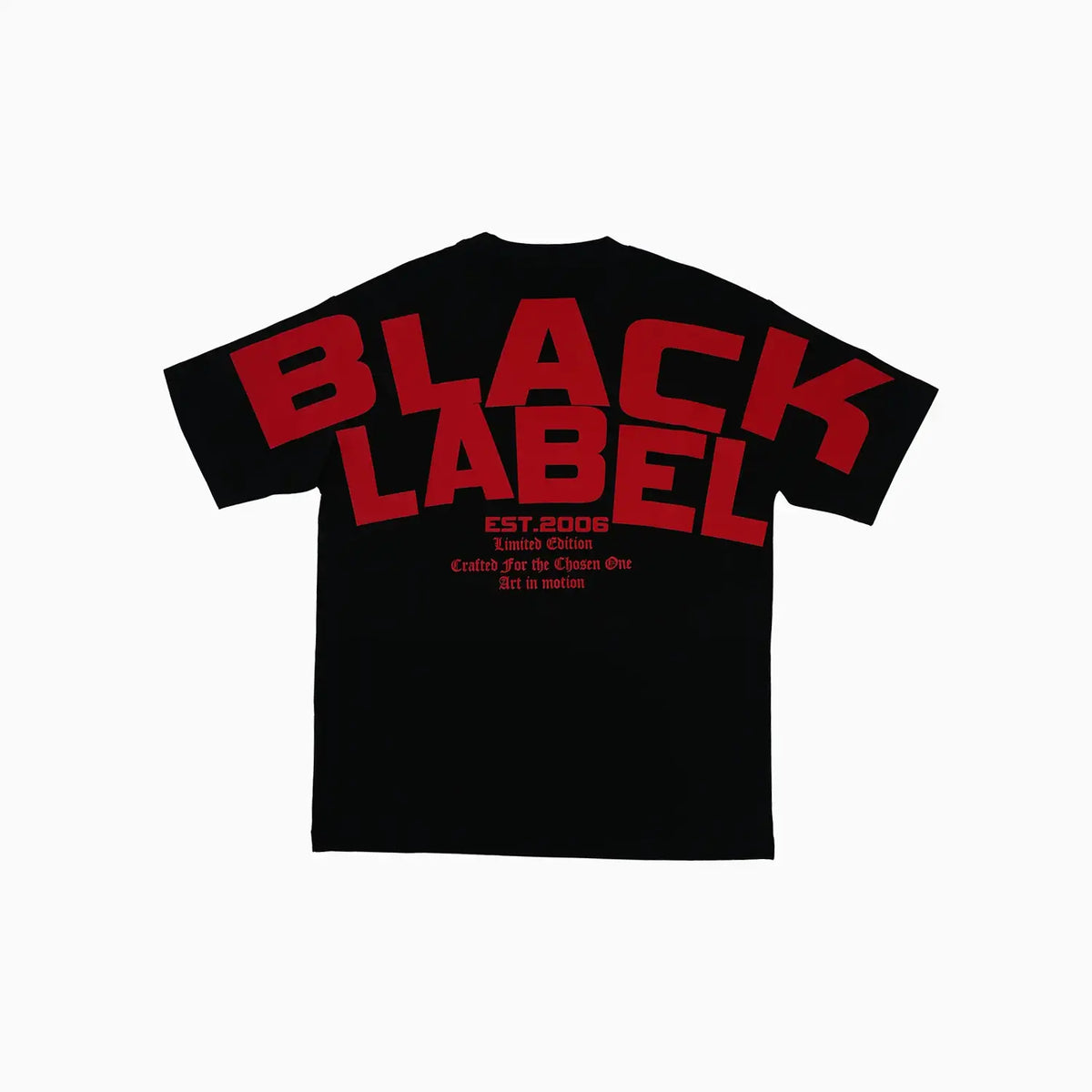 Men's Black Label Silicone T-Shirt