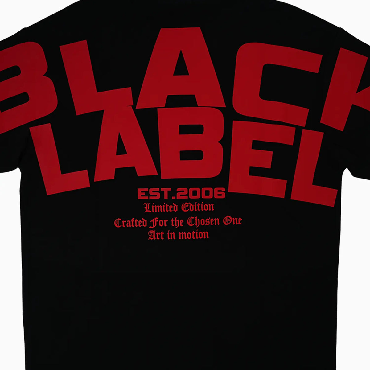 Men's Black Label Silicone T-Shirt