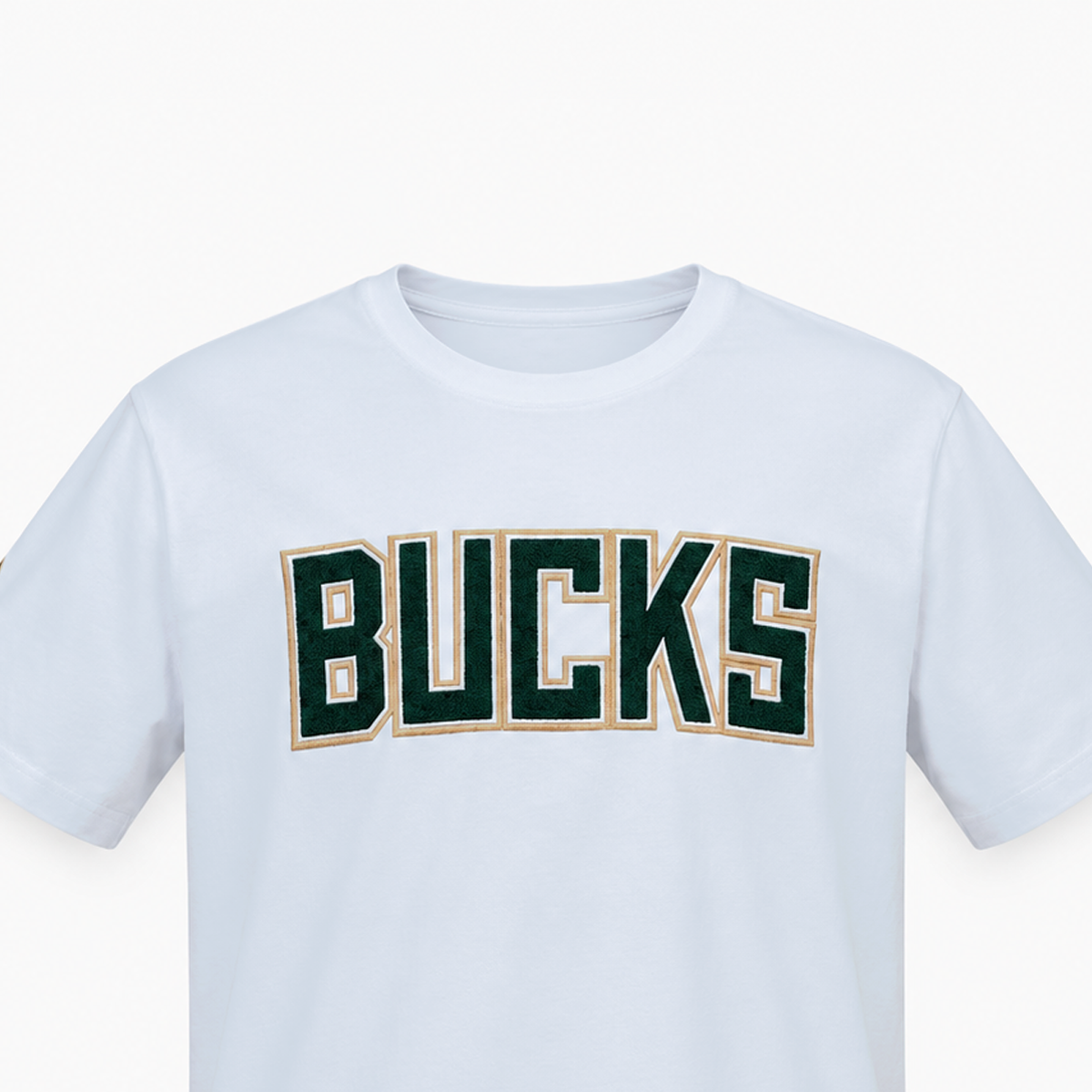 Men's Milwaukee Bucks Classic Chenille Logo T-Shirt
