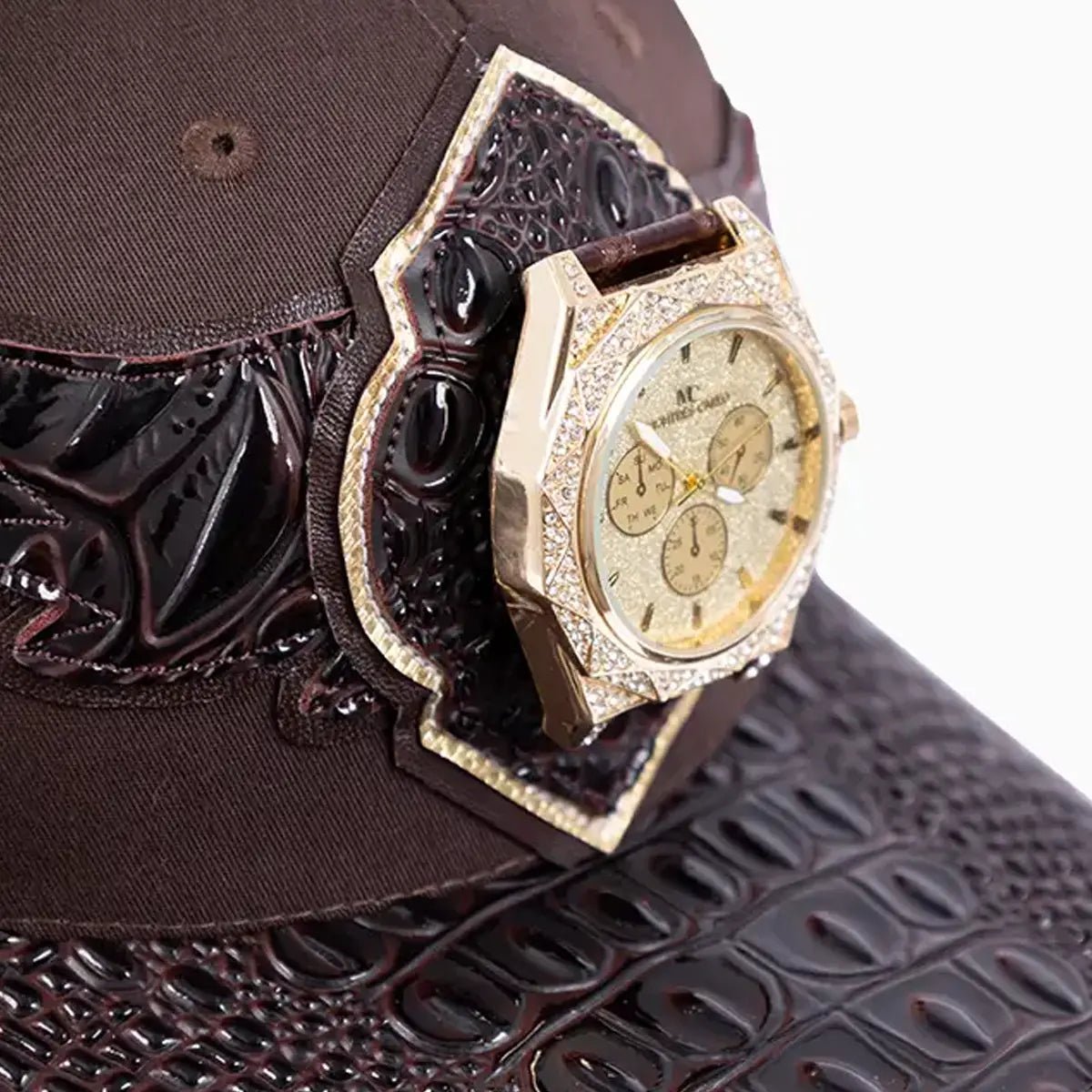 Breyer's Buck 50 Wool Trucker Hat With Leather Visor Breyers - Tops and Bottoms USA