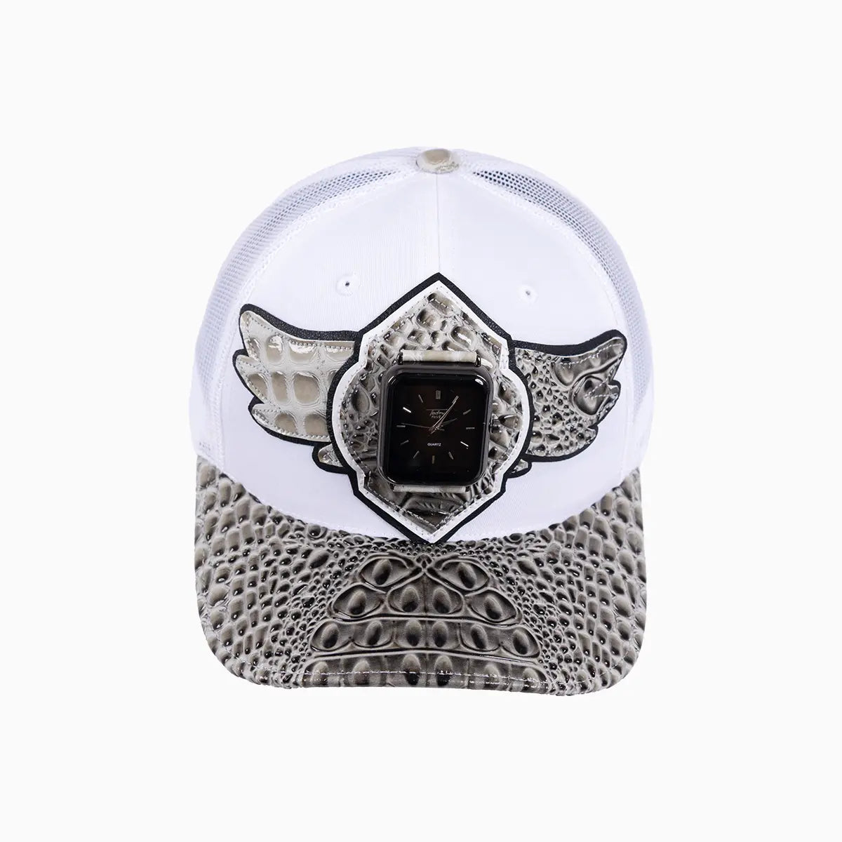 Breyer's Buck 50 Wool Trucker Hat With Leather Visor